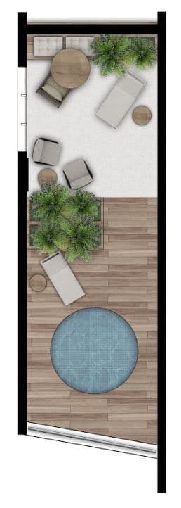 Planta 1 — Next Haddock - Residencial