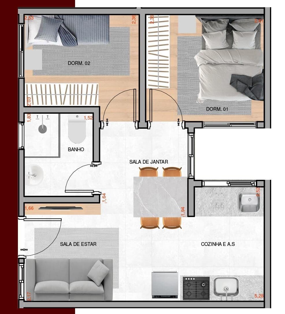 Planta 5 — Amália Ferreira II
