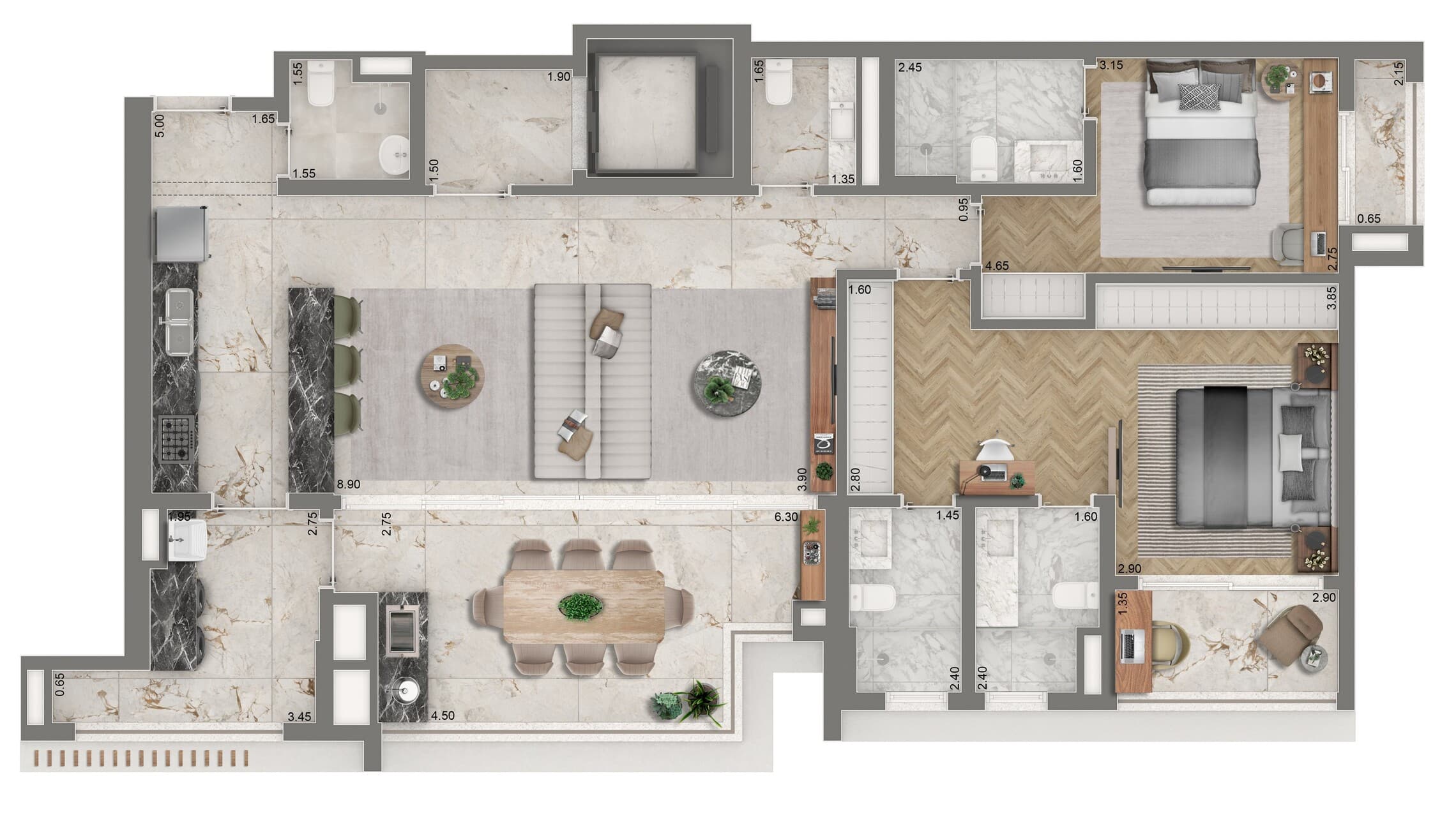 Planta 5 — The Palace Royal