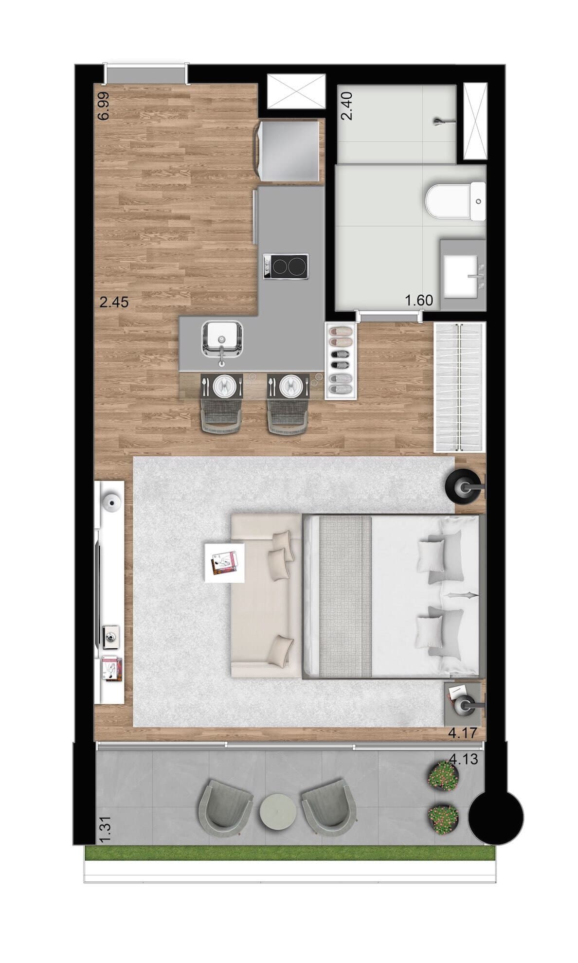 Planta 1 — Parque Jockey