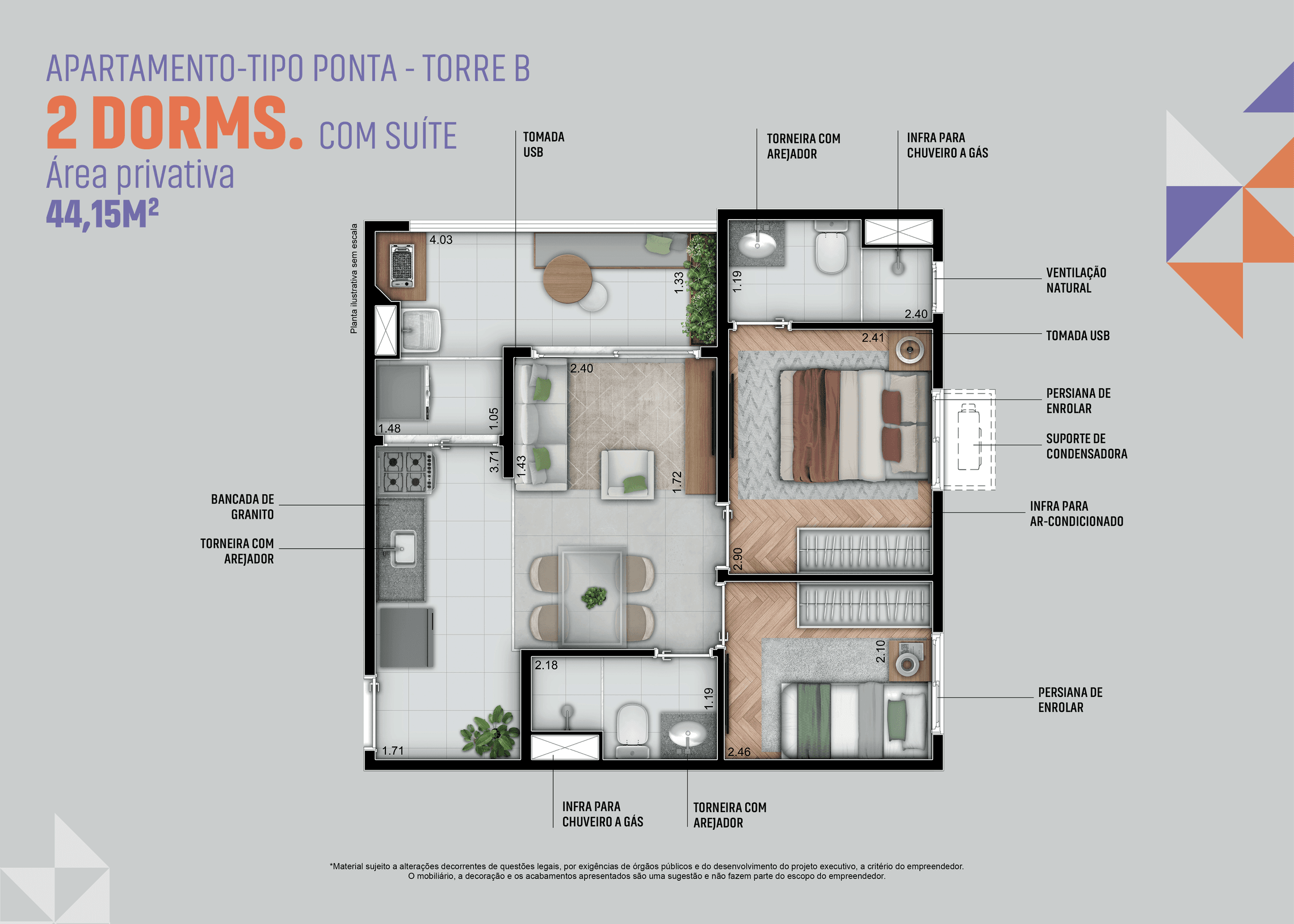 Planta 5 — Pátio Central Galeria - Fase 1