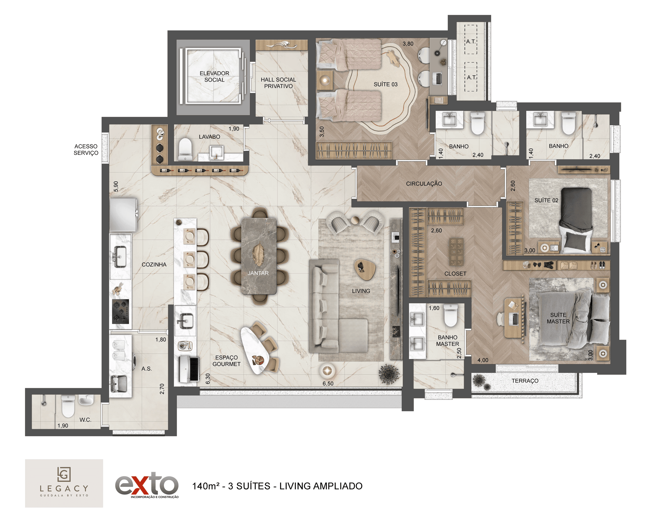 Planta 4 — Legacy Guedala