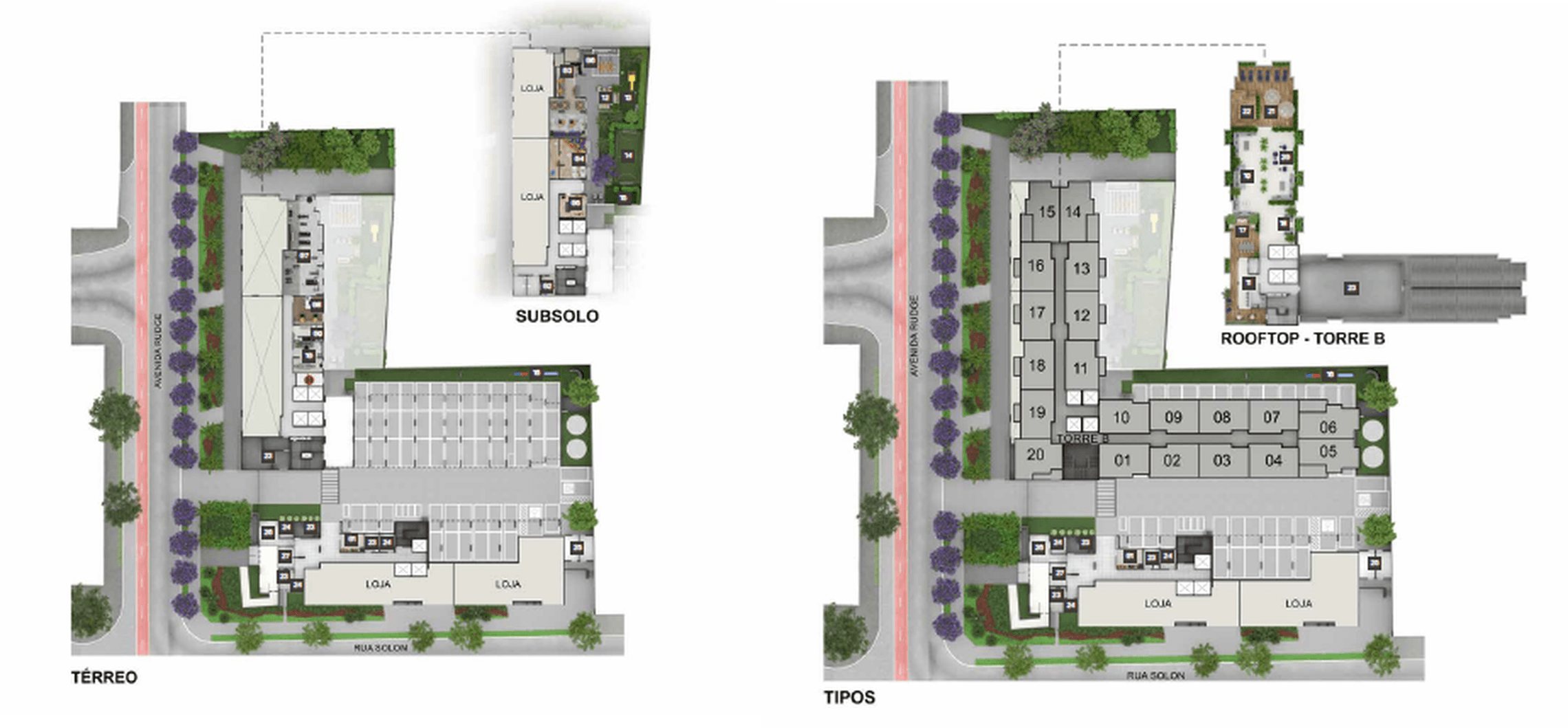 Planta 1 — Mirae Bom Retiro