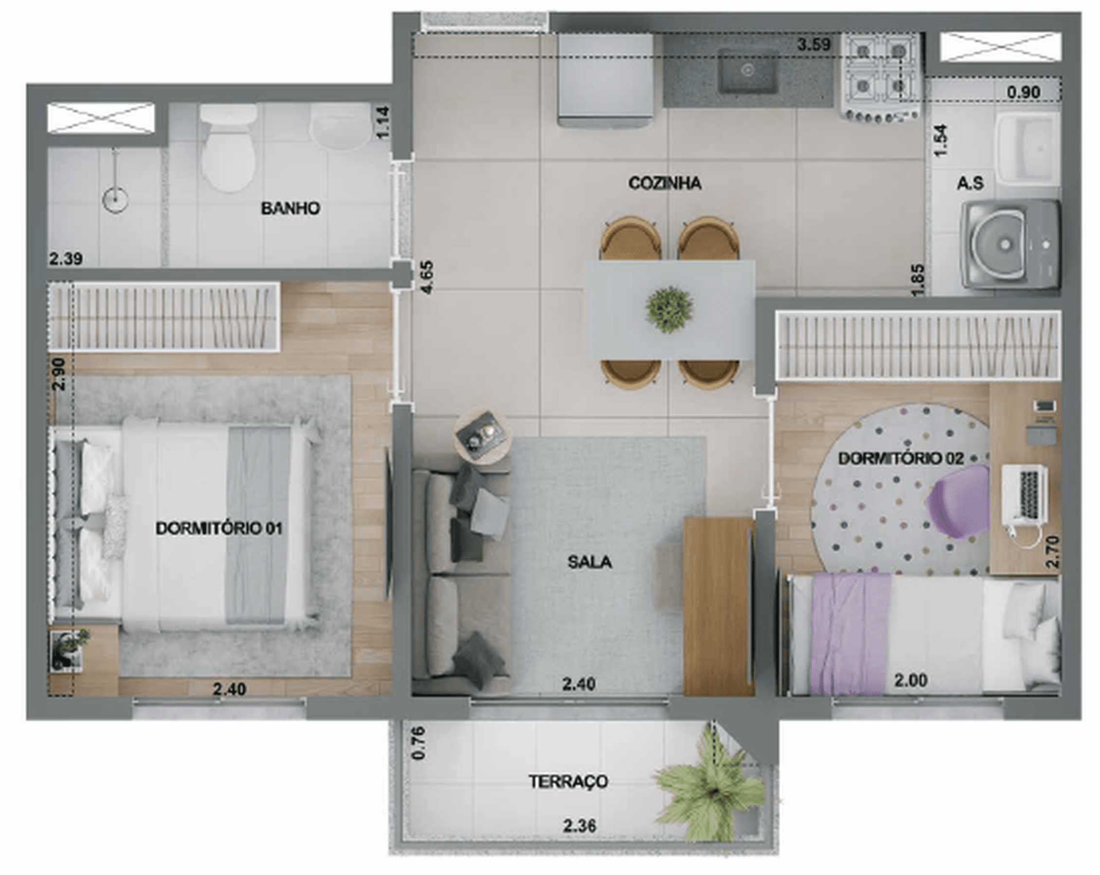 Planta 4 — Mirae Bom Retiro