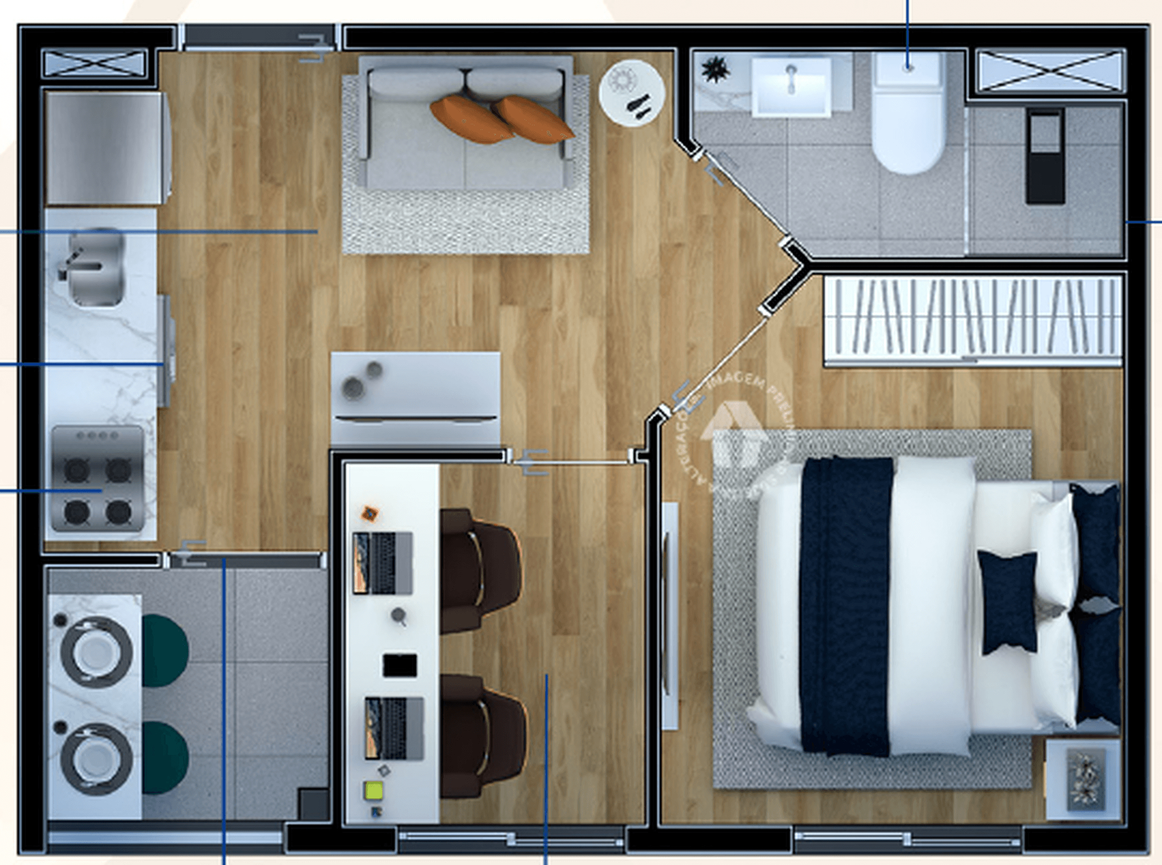 Planta 3 — Metrocasa São Miguel Paulista
