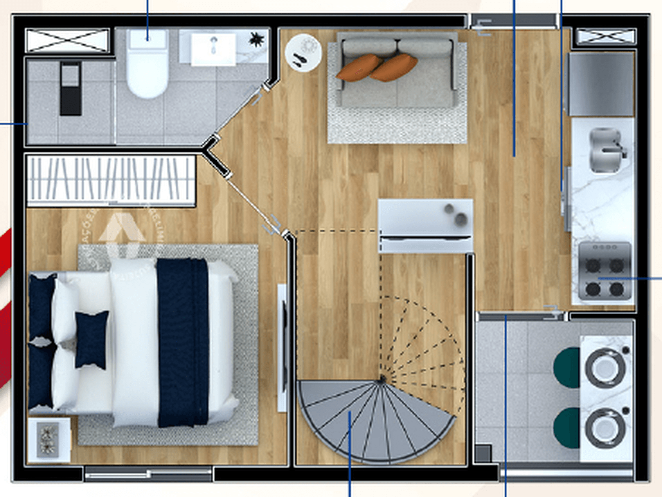 Planta 4 — Metrocasa São Miguel Paulista