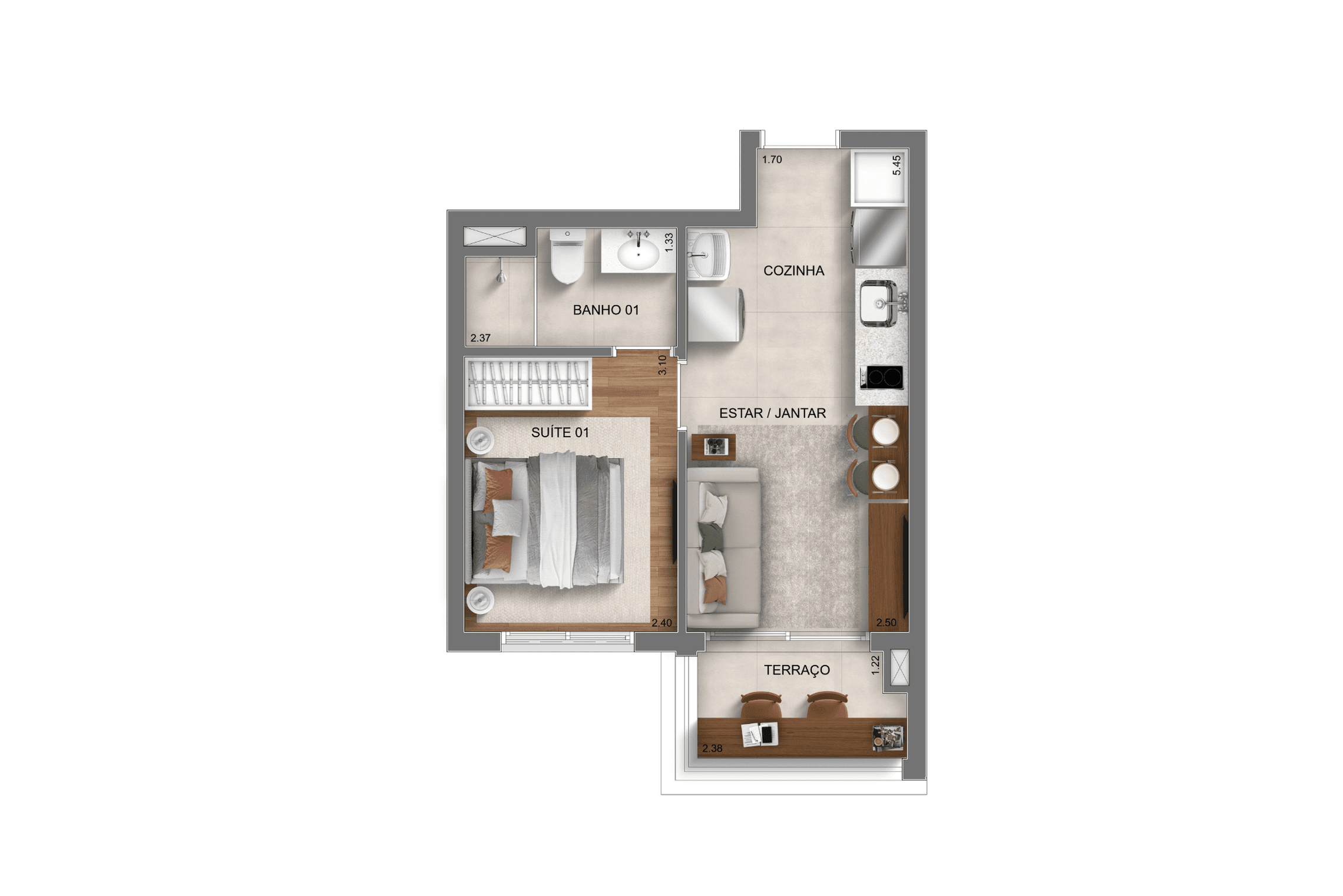 Planta 2 — Mooca Smart Spaces