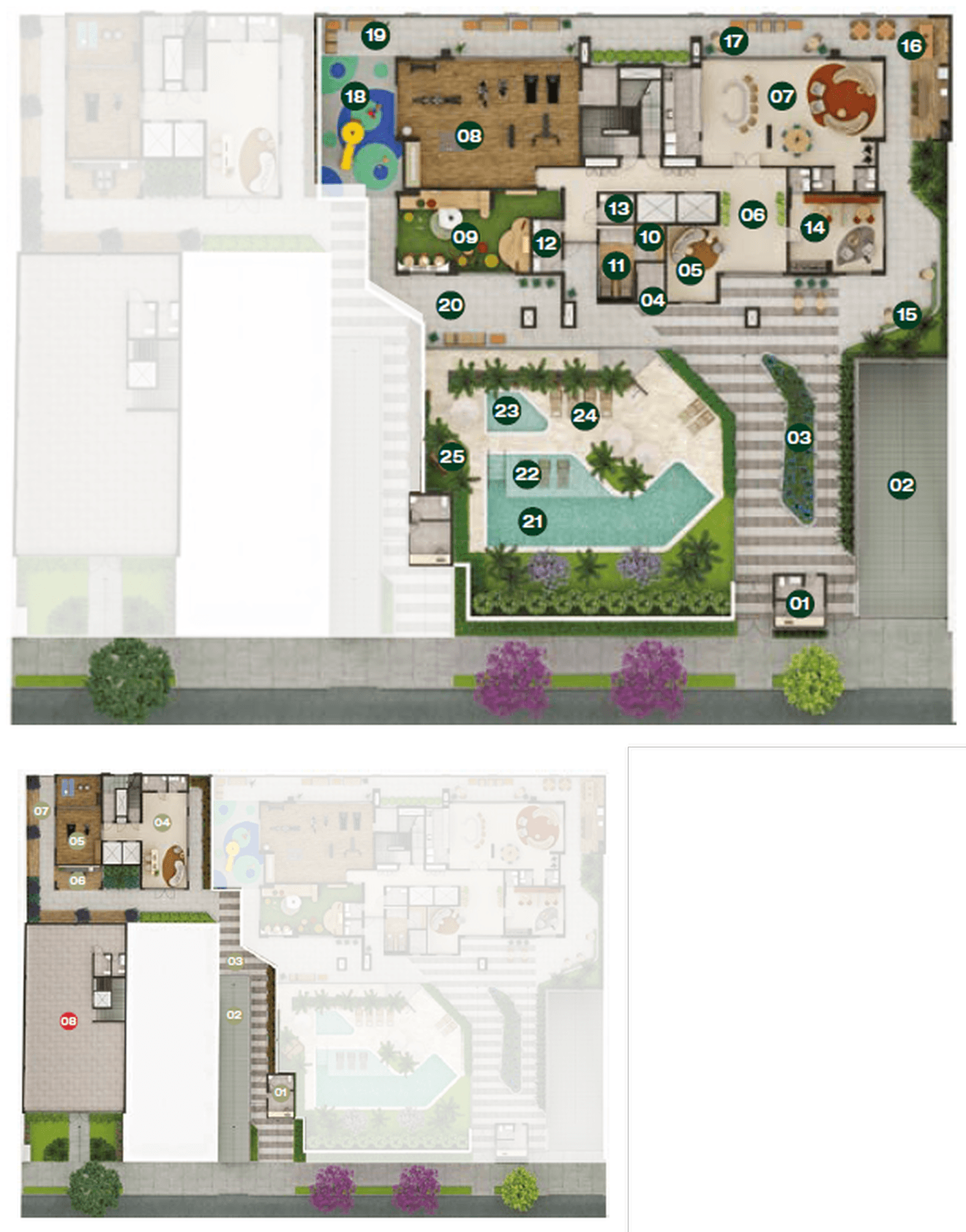 Planta 1 — Florea Bosque da Saúde - Residencial