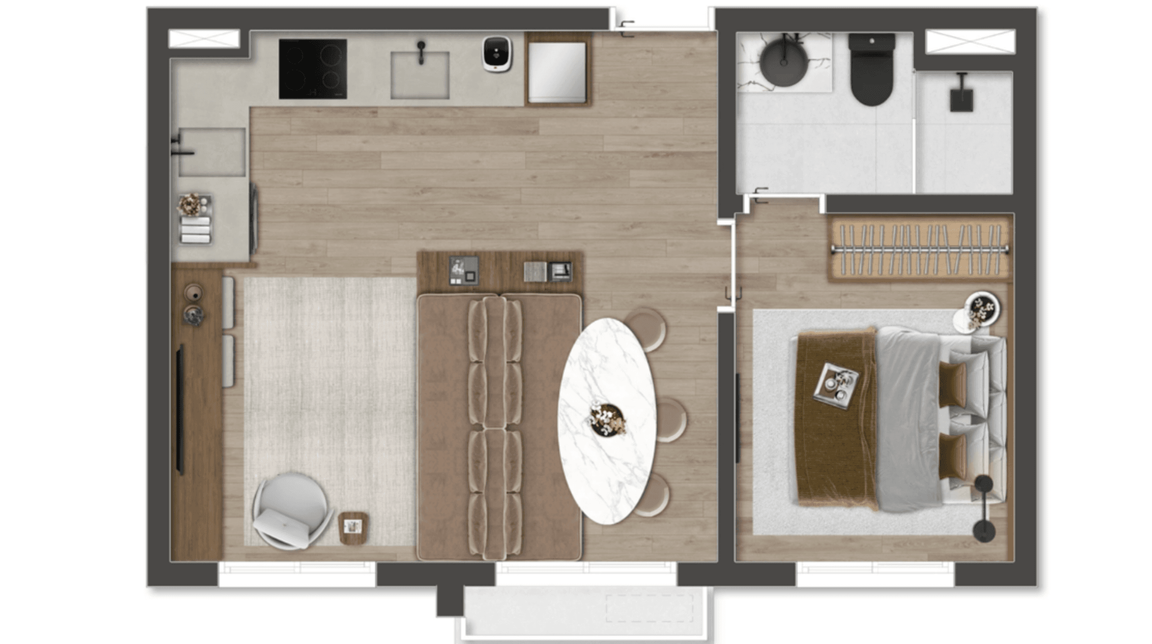Planta 4 — Hauser Home Desing Moema - NR