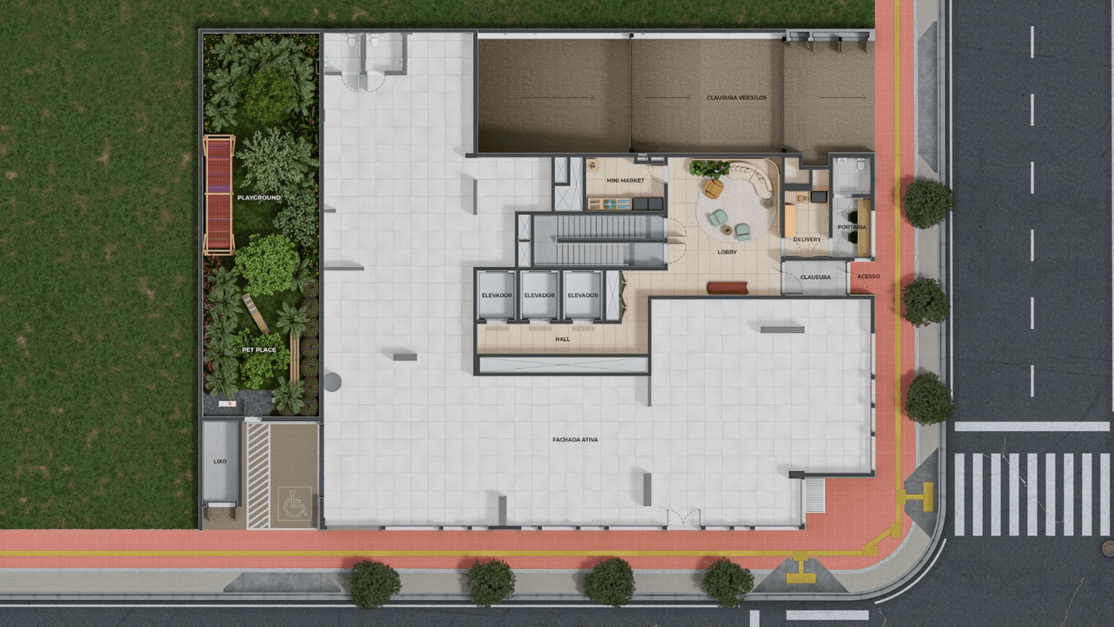 Planta 1 — Icon João Moura - Residencial