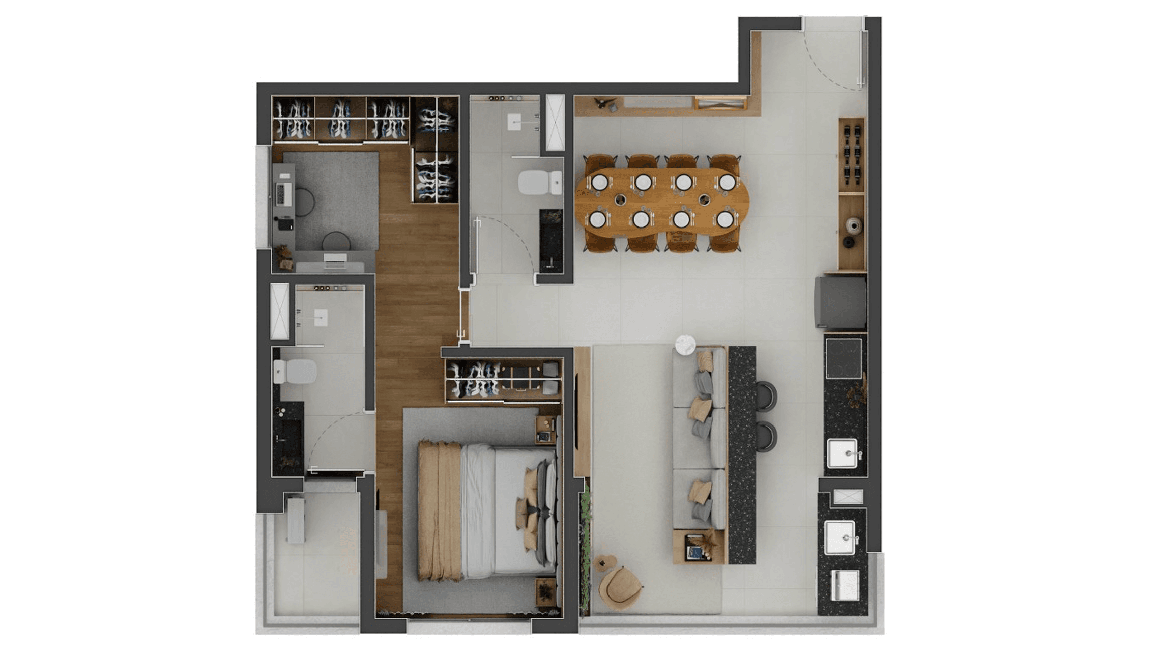 Planta 4 — Icon João Moura - Residencial
