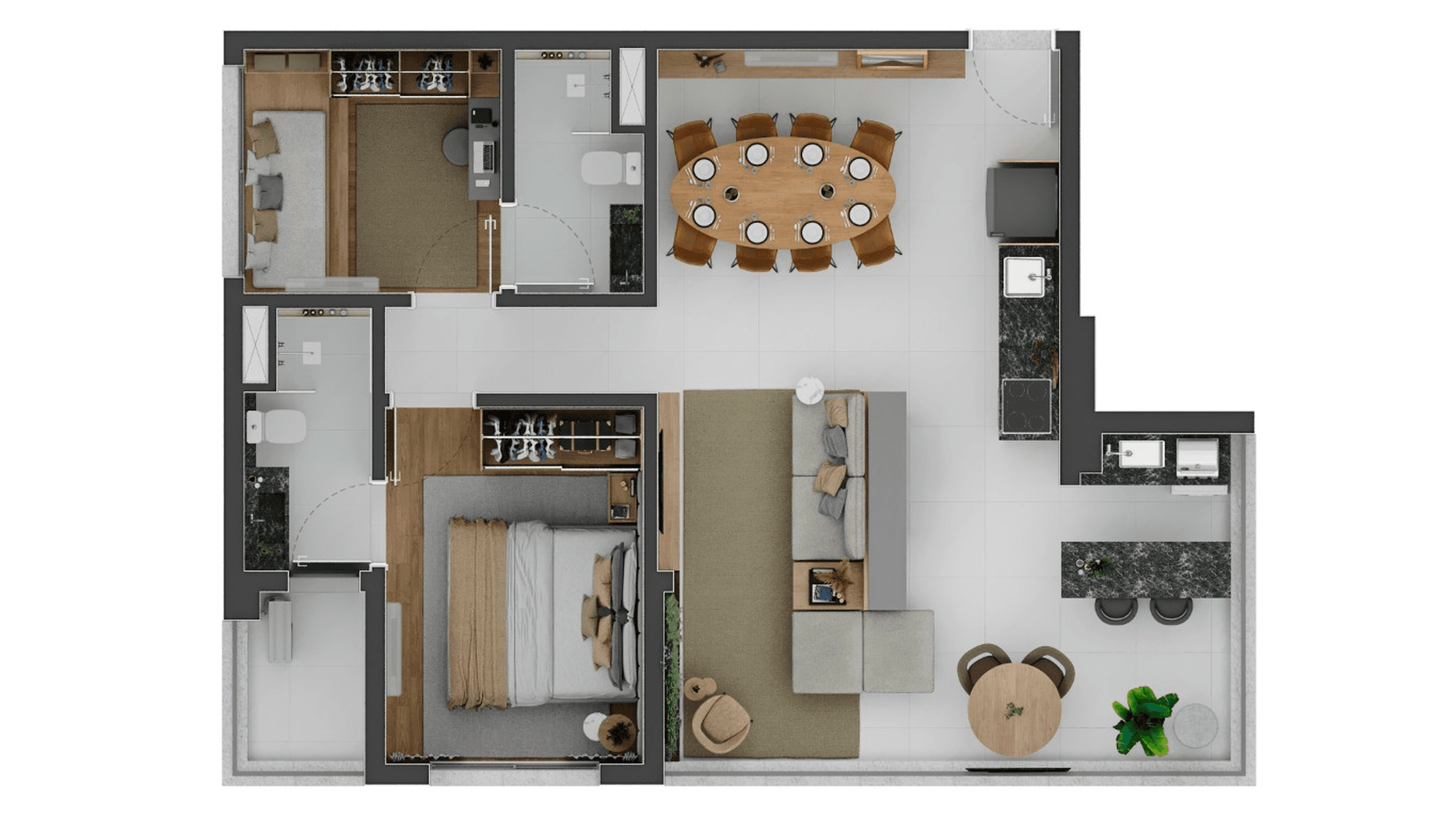 Planta 6 — Icon João Moura - Residencial