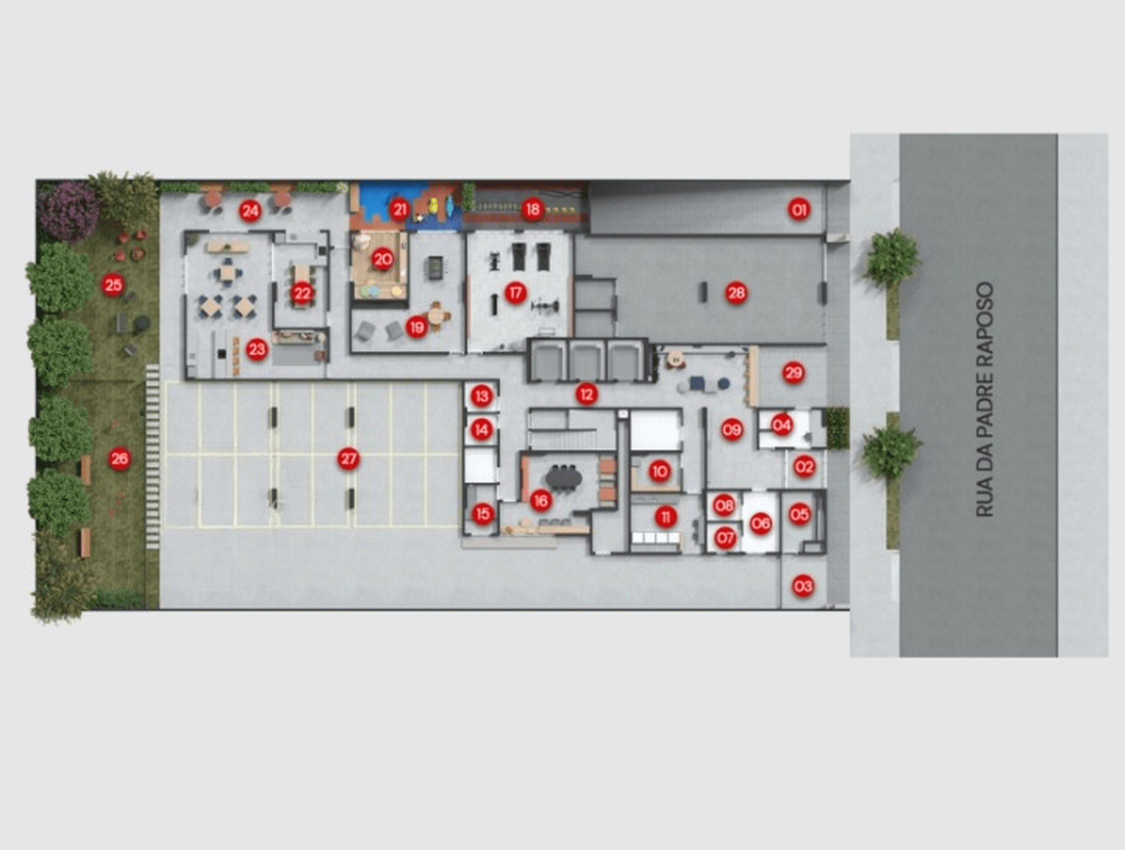 Planta 1 — Top Mooca - Residencial