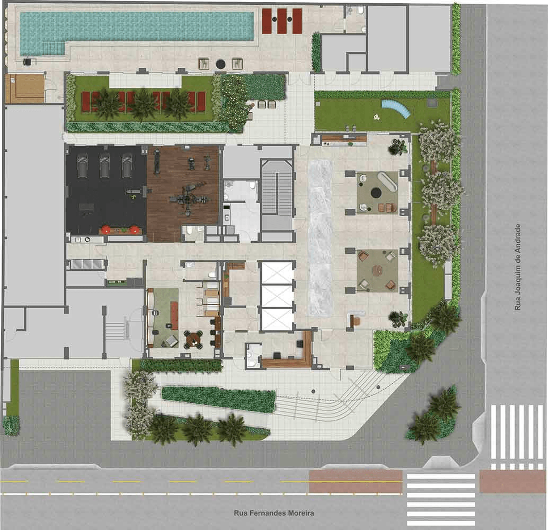Planta 1 — Alt Studios by Eztec - Residencial
