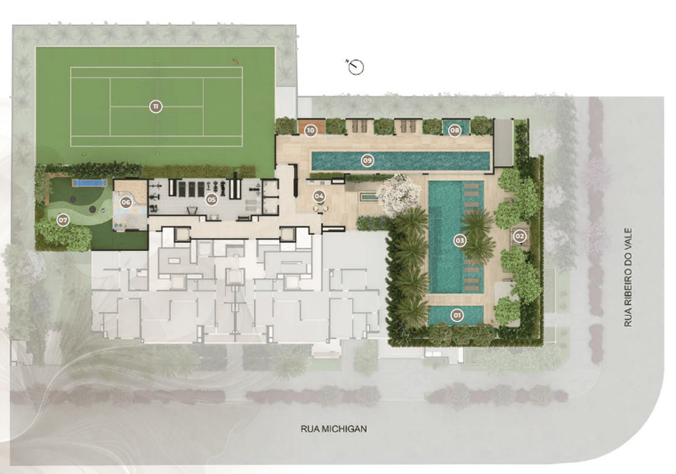 Planta 1 — Brooklin Senses by Cyrela