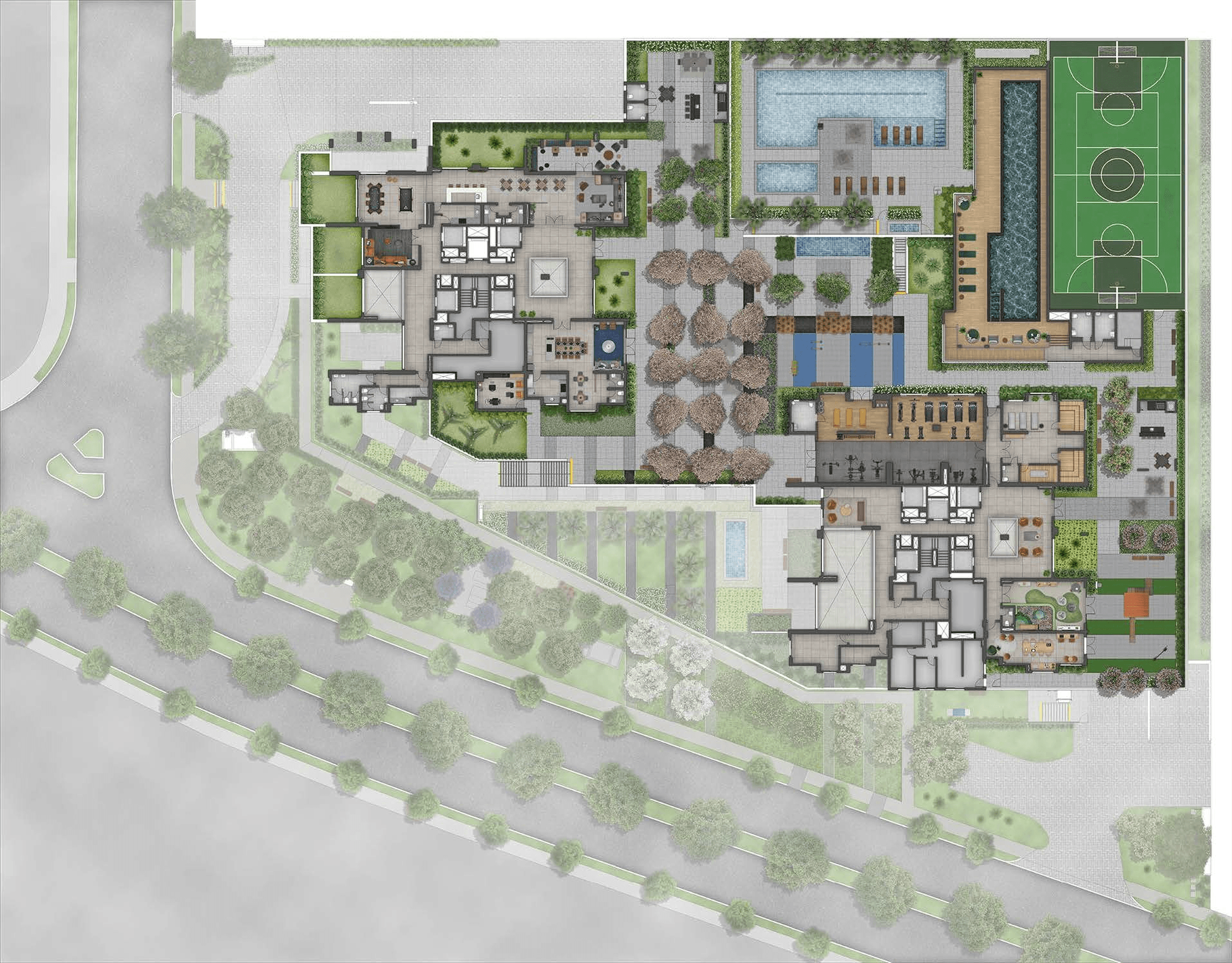 Planta 1 — Recanto Oliveiras - Fase 2
