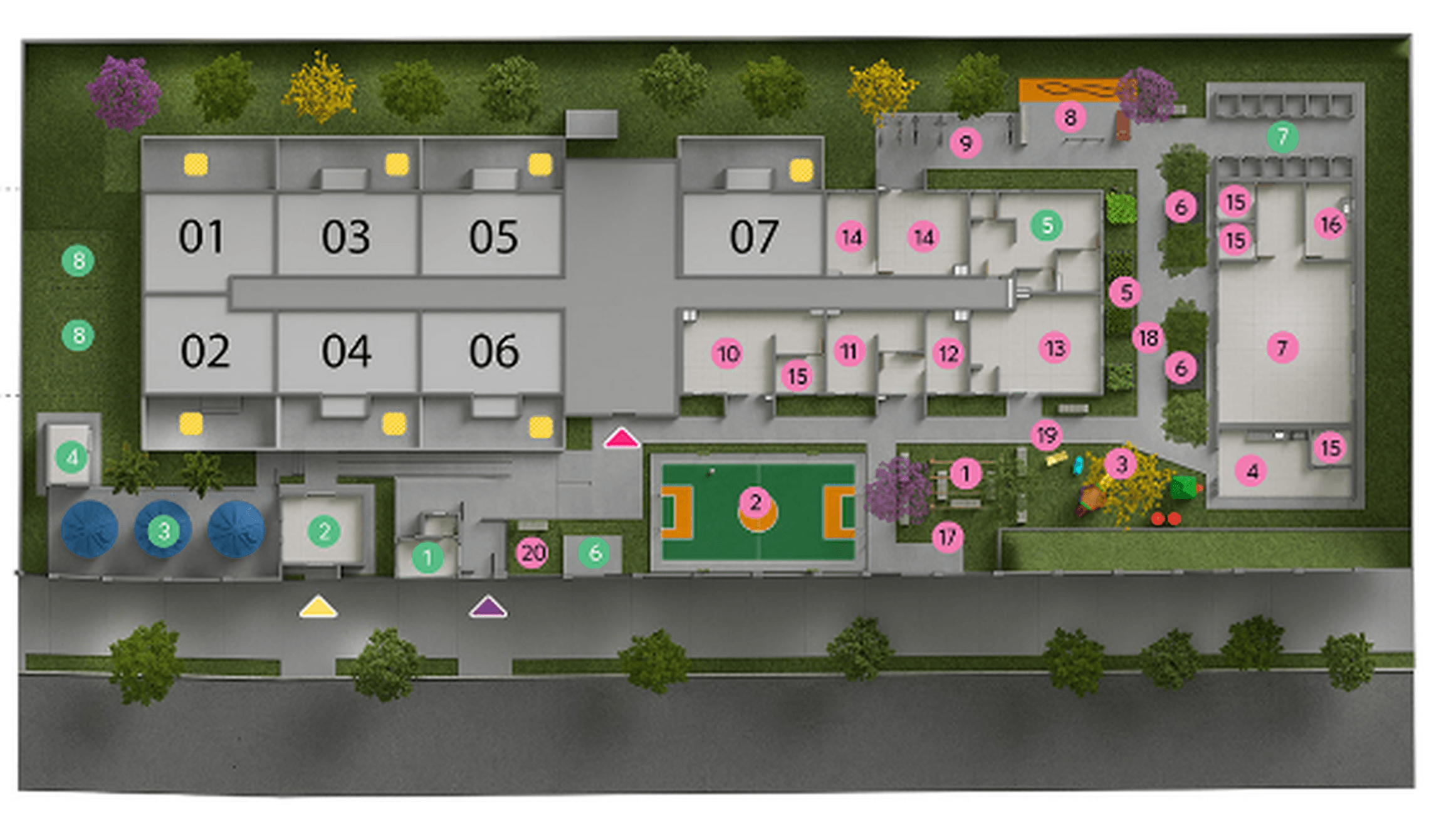Planta 1 — Parque Holandês