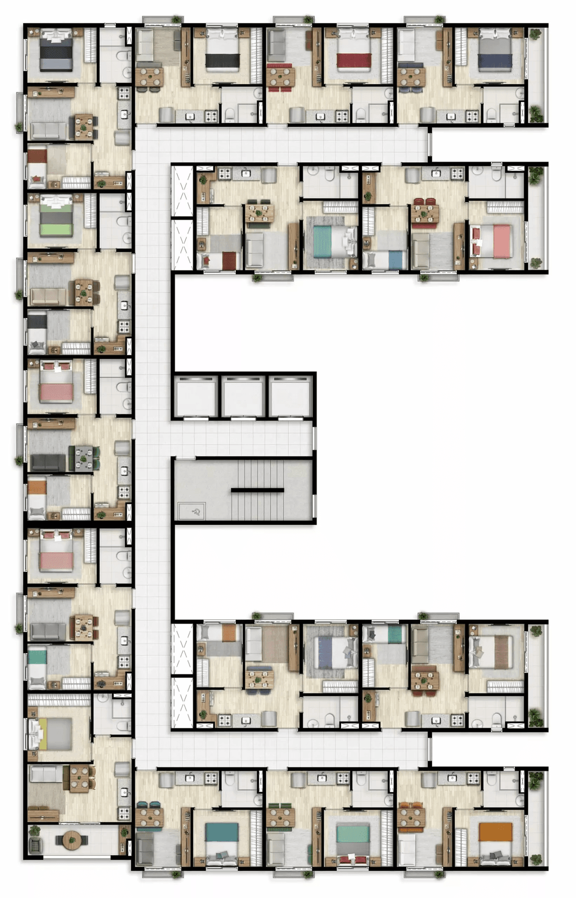 Planta 4 — Bem Viver Barão de Limeira