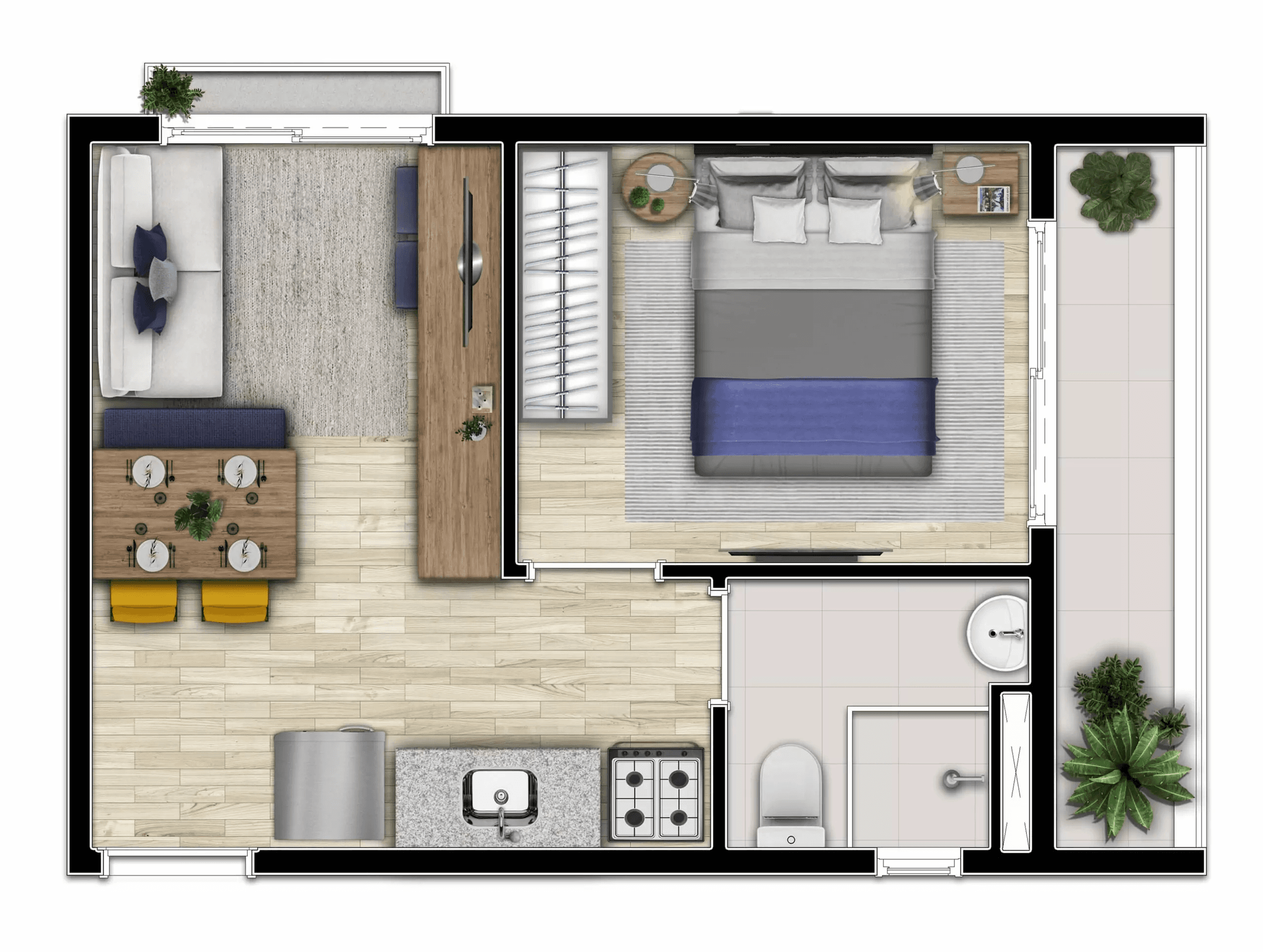 Planta 6 — Bem Viver Barão de Limeira
