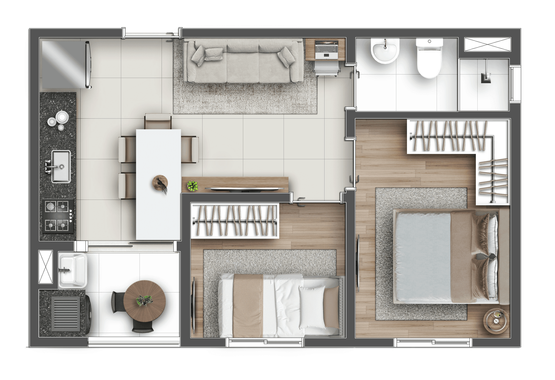 Planta 1 — Hug Vitality