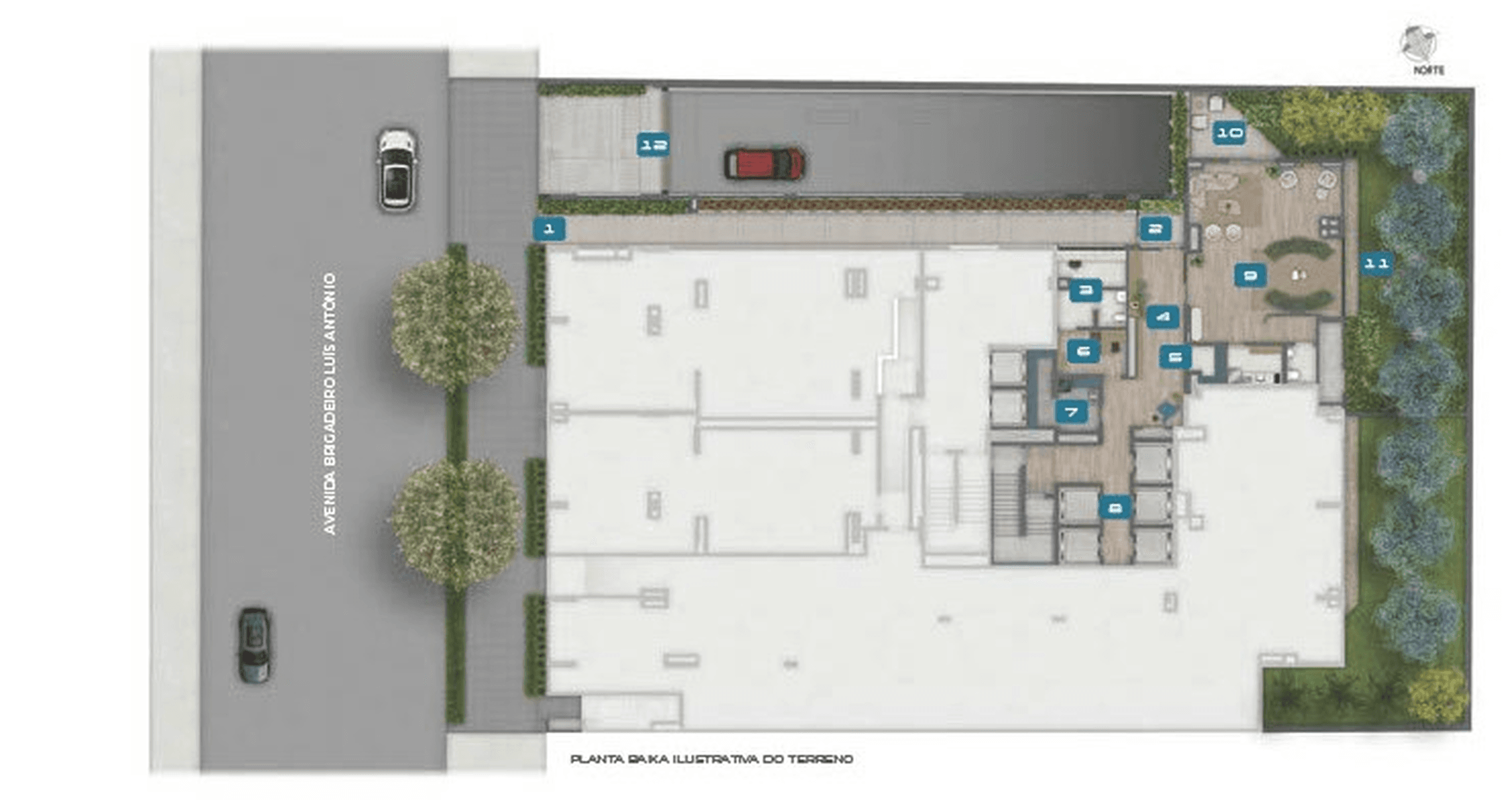Planta 3 — Helbor Collage Bela Vista