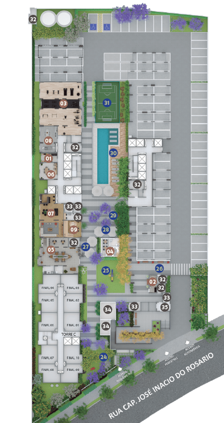 Planta 1 — Cidade Lapa Pompéia - Residencial