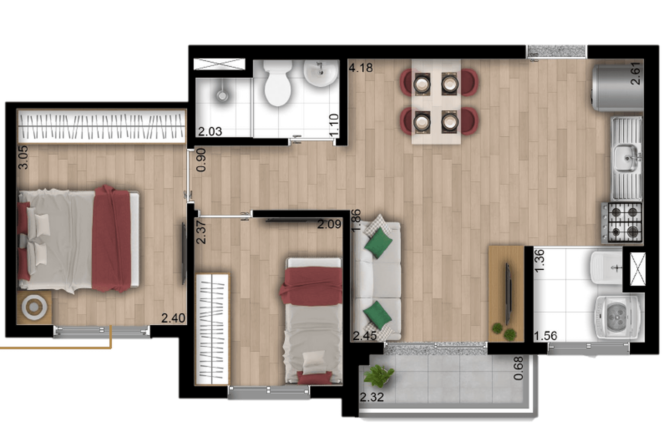 Planta 4 — Lumi Spark