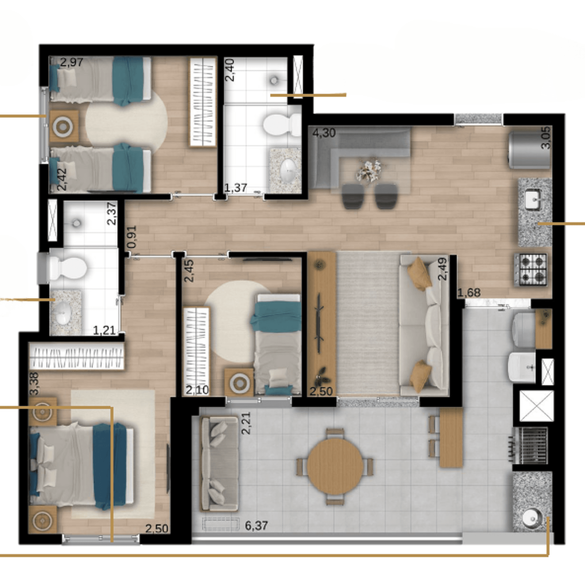 Planta 4 — Lumi Sphere