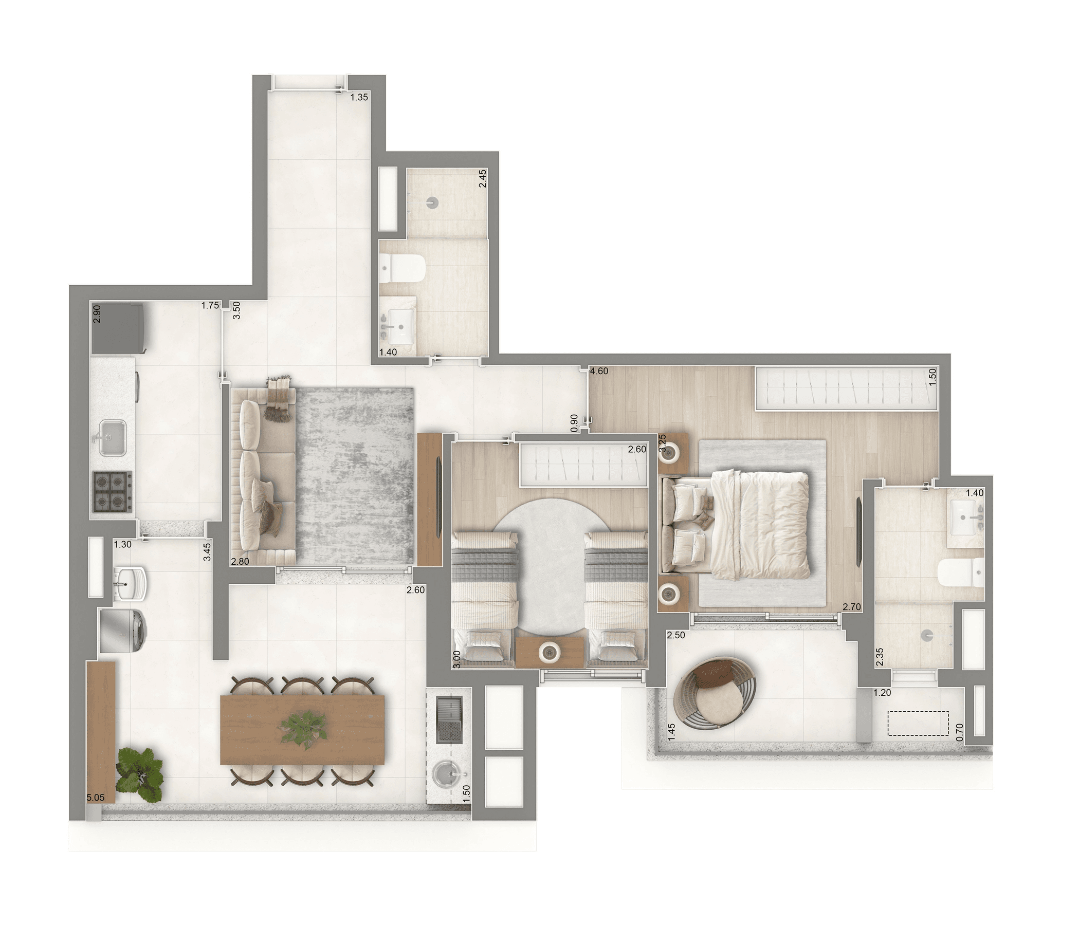 Planta 2 — The Palace Oasis