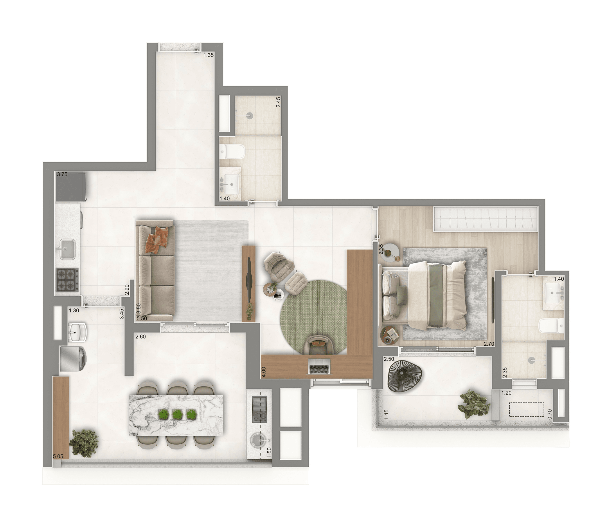 Planta 3 — The Palace Oasis