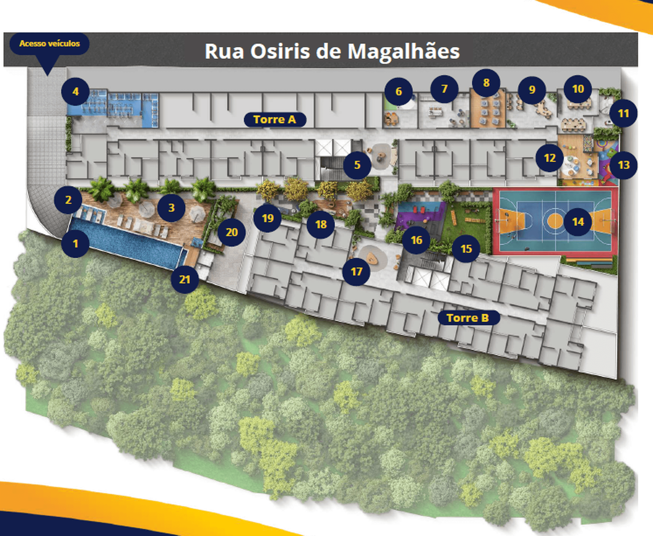Planta 1 — Bosque Urbano