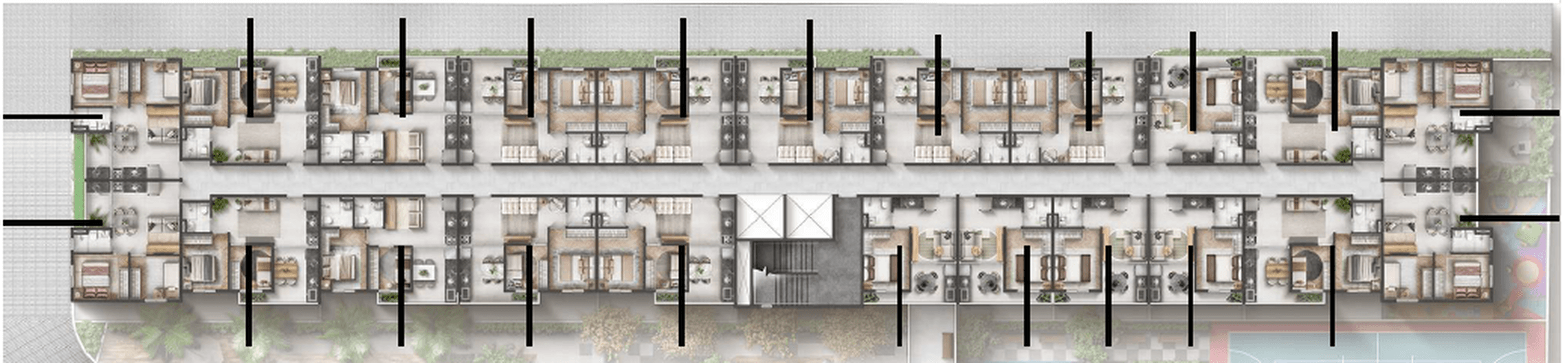 Planta 3 — Bosque Urbano