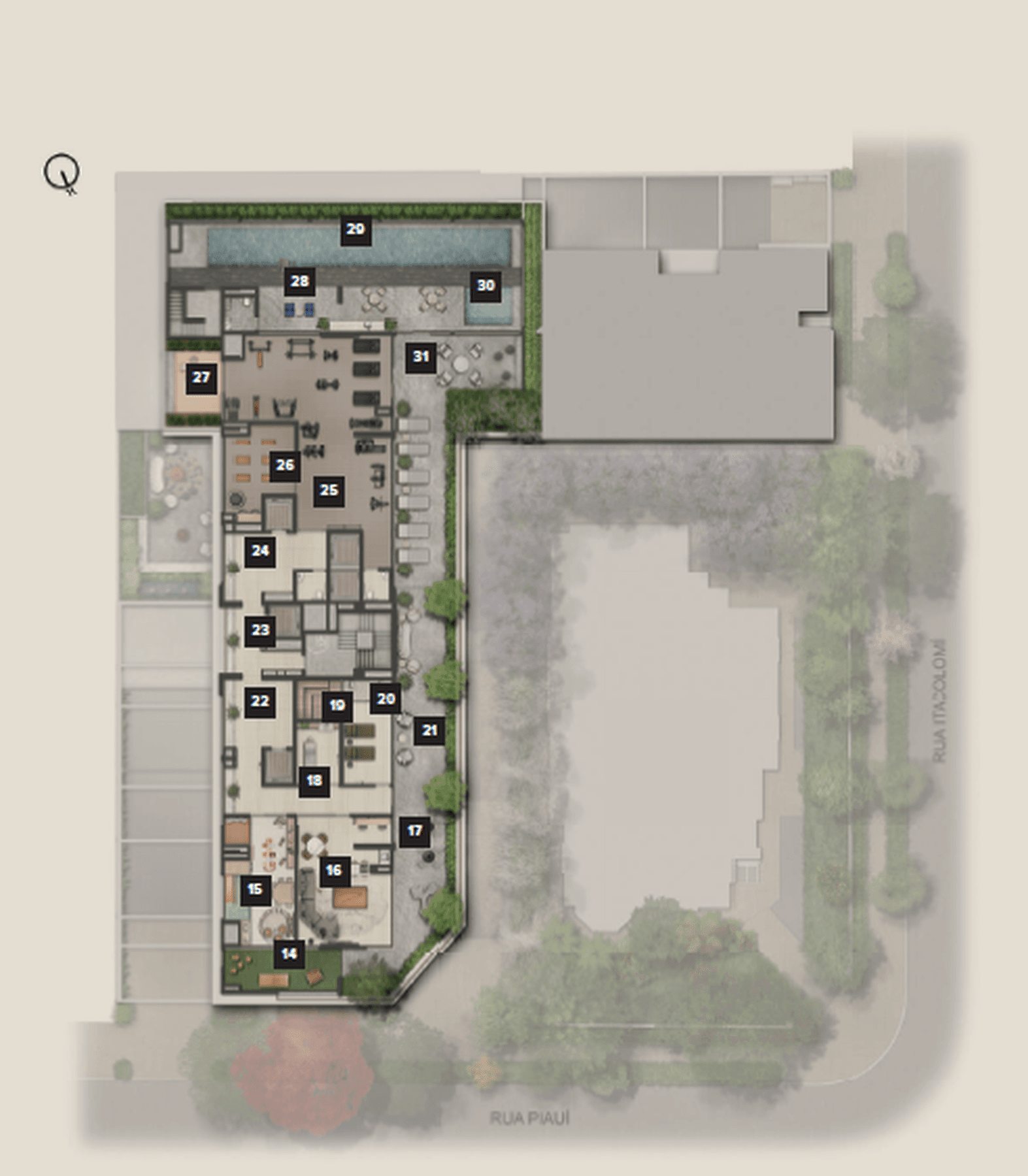 Planta 1 — Casa Piauí - Fase 1