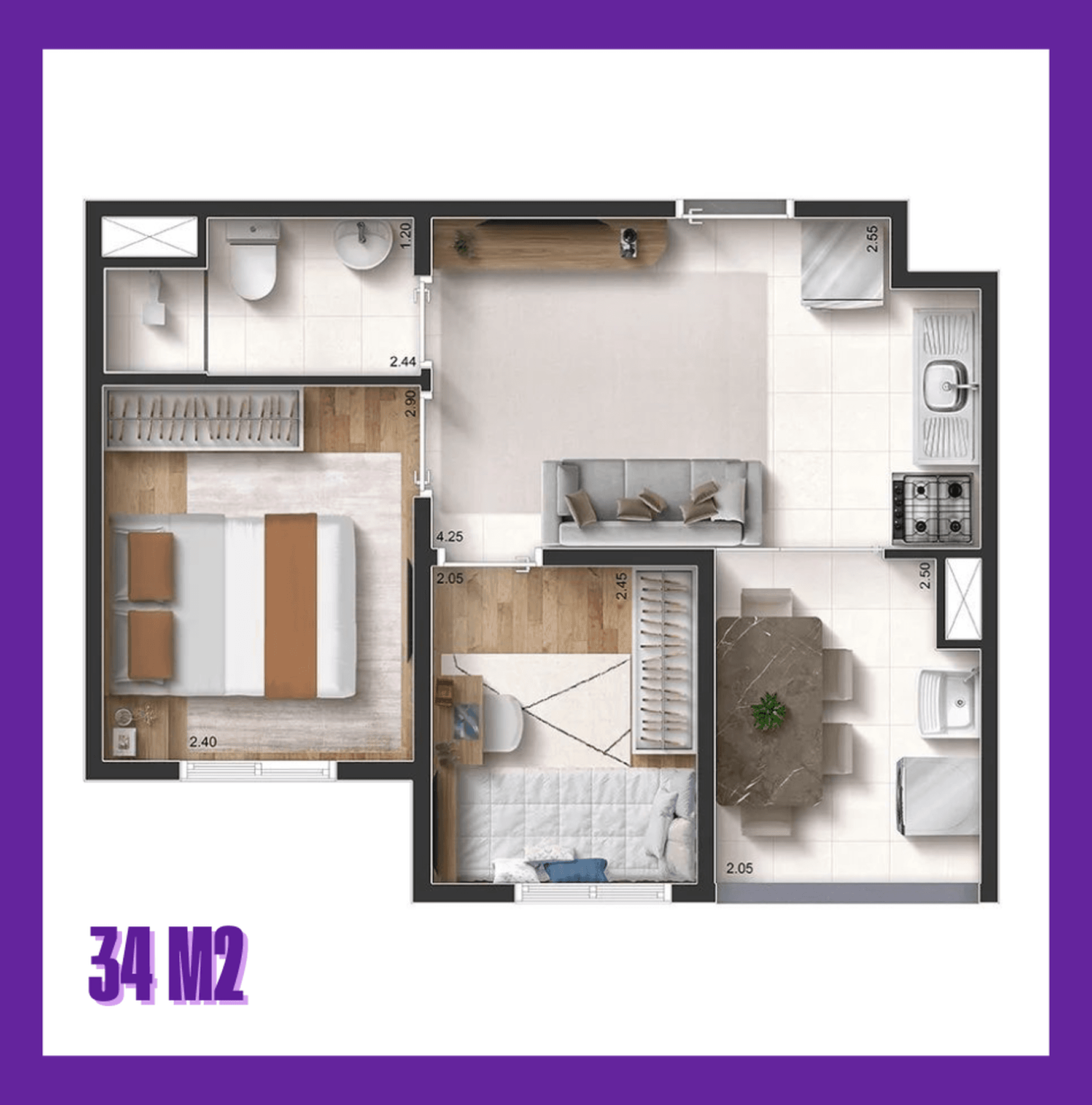 Planta 4 — Novvo Vila Prudente
