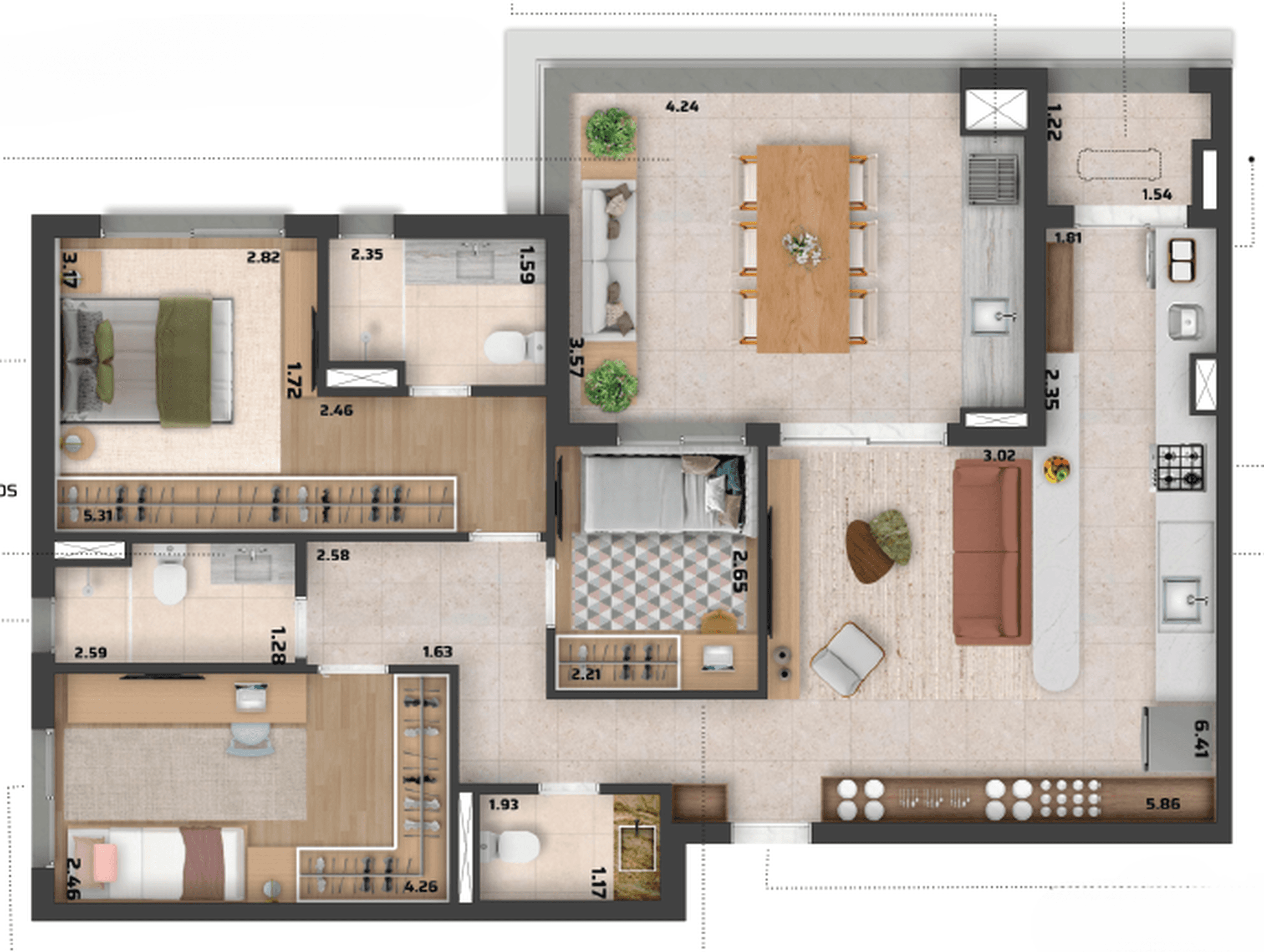 Planta 4 — Pleno Vila Mariana
