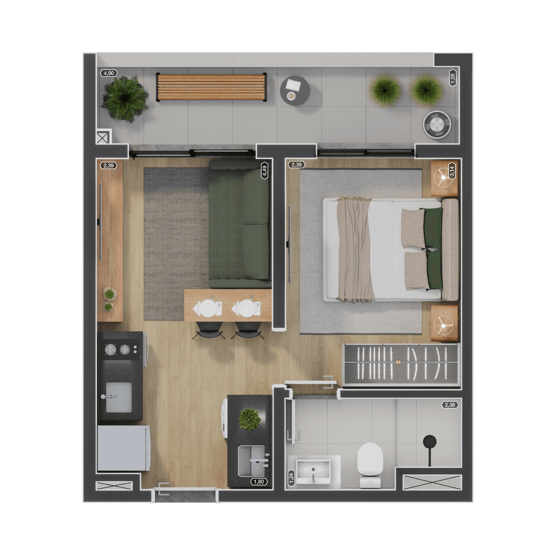Planta 2 — myID Tucuruvi Signature - NR