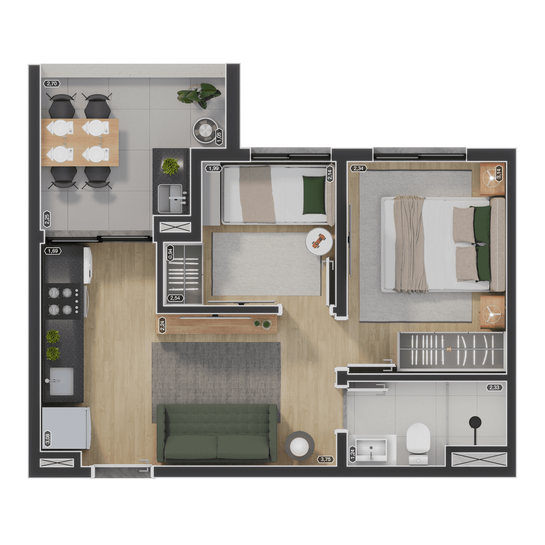 Planta 4 — myID Tucuruvi Signature - NR