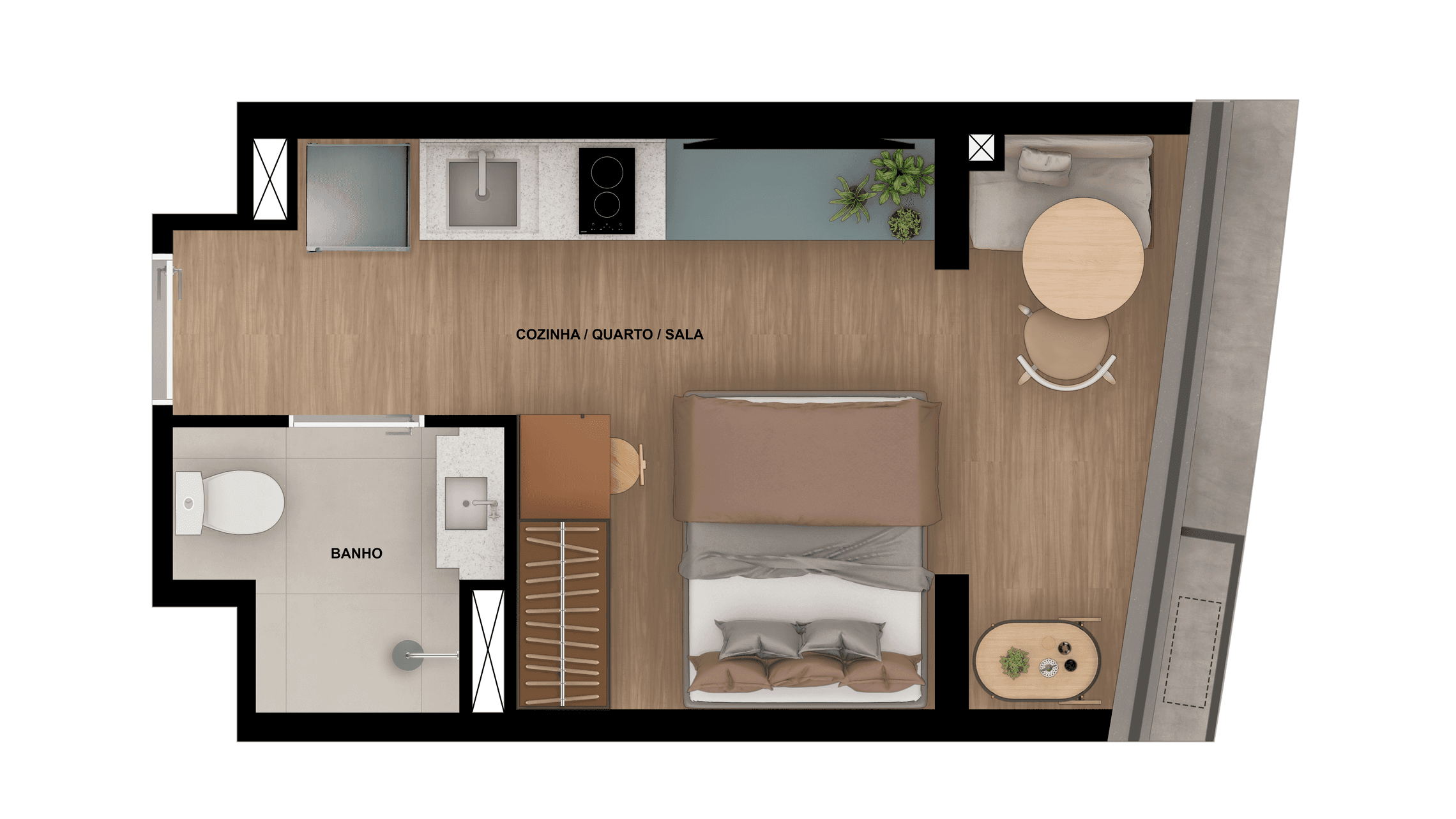 Planta 6 — Bracon Vista Augusta - Residencial