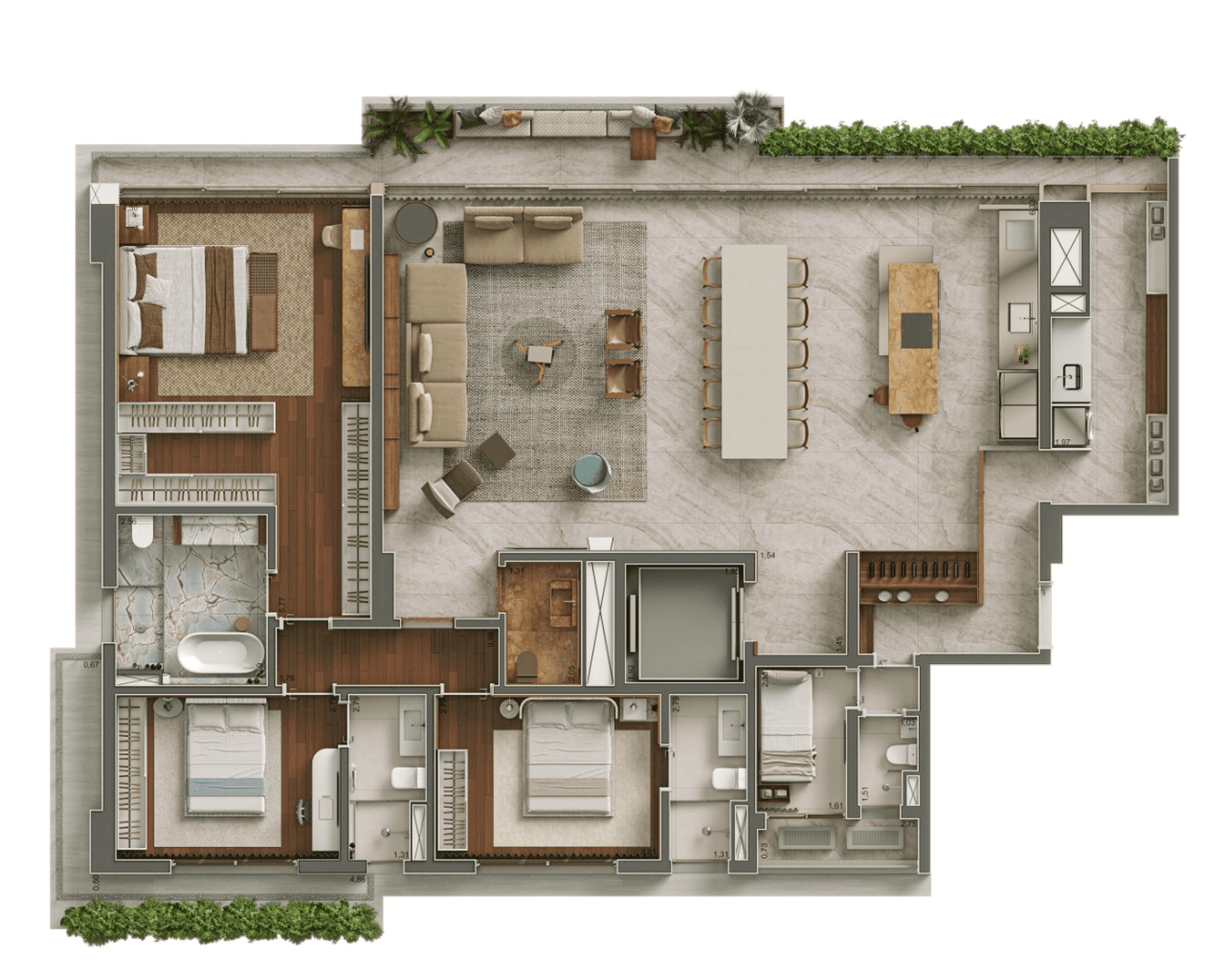 Planta 1 — Teçá