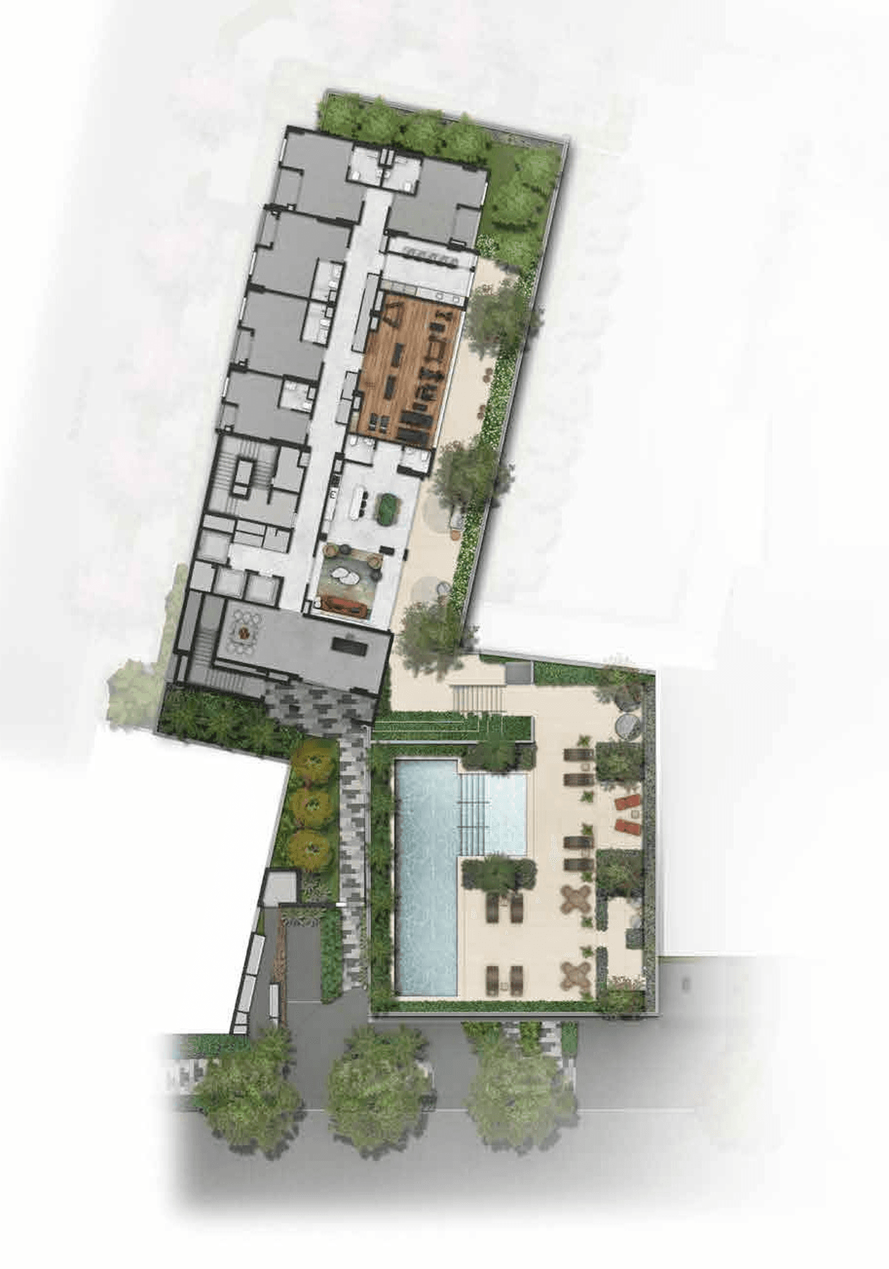 Planta 1 — The Palace Apartments - Residencial