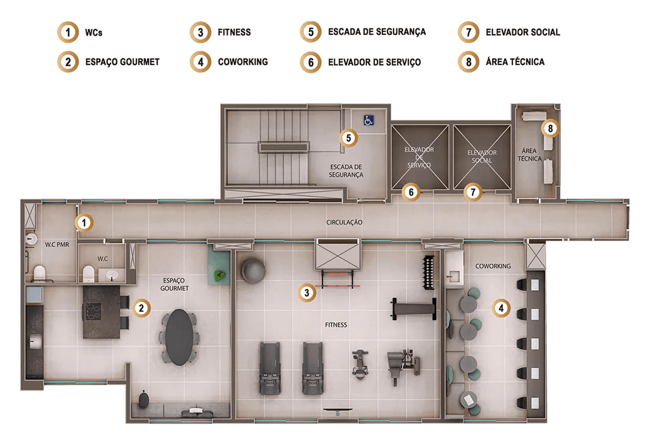 Planta 1 — Urbany - Studios