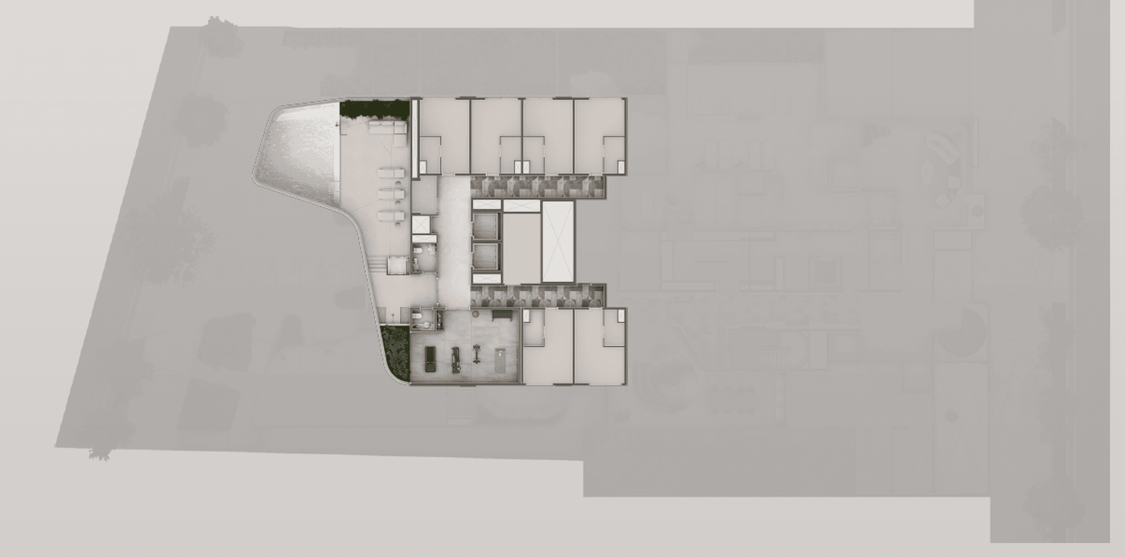 Planta 1 — Verah Jardins Design Studios - Residencial