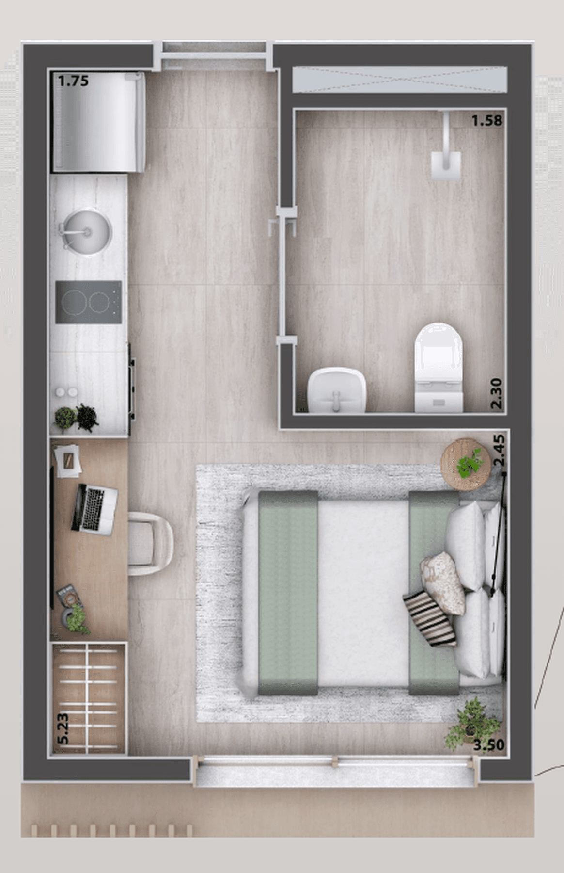 Planta 2 — Verah Jardins Design Studios - NR