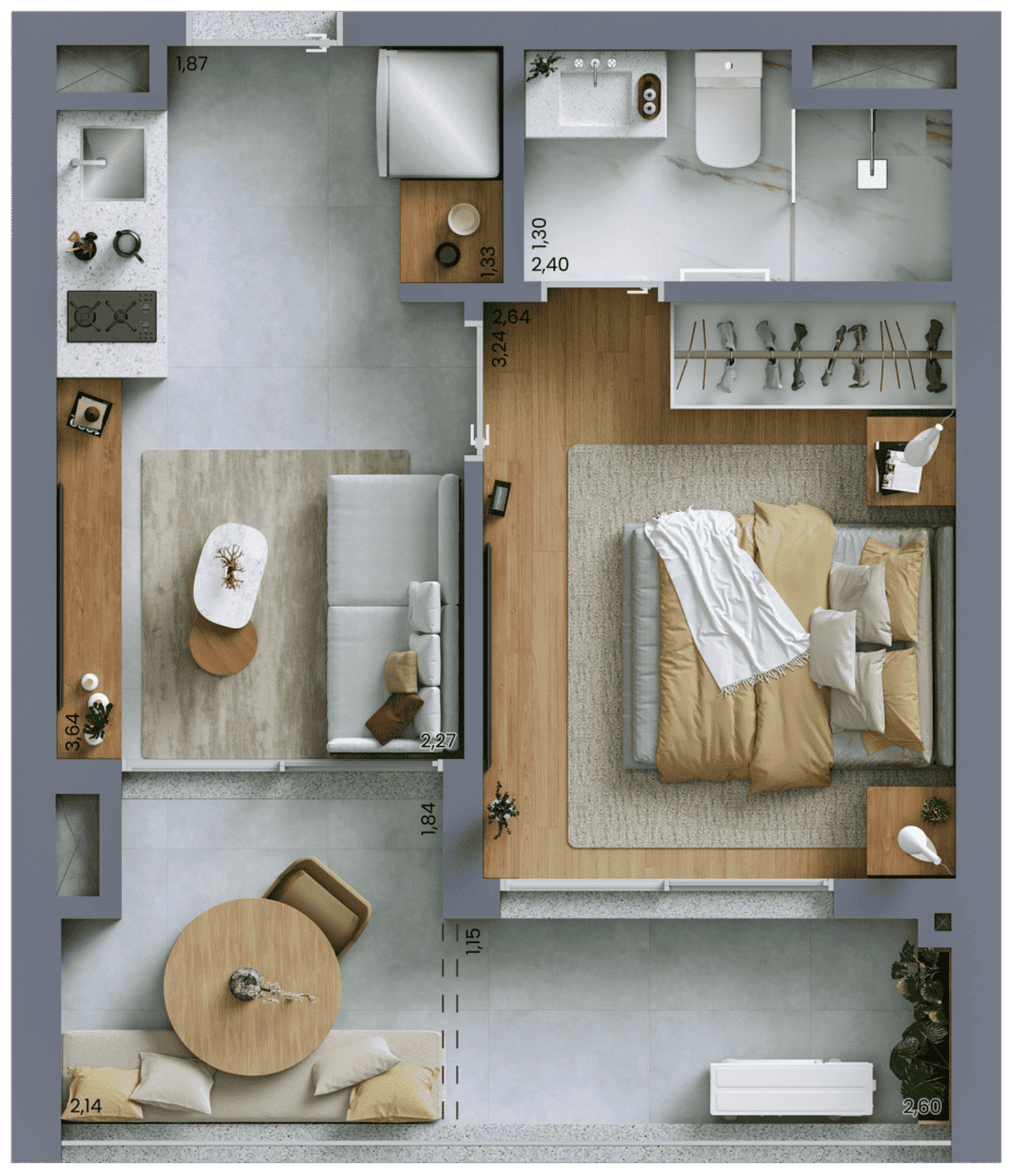 Planta 3 — Vert Vila Nova - Residencial