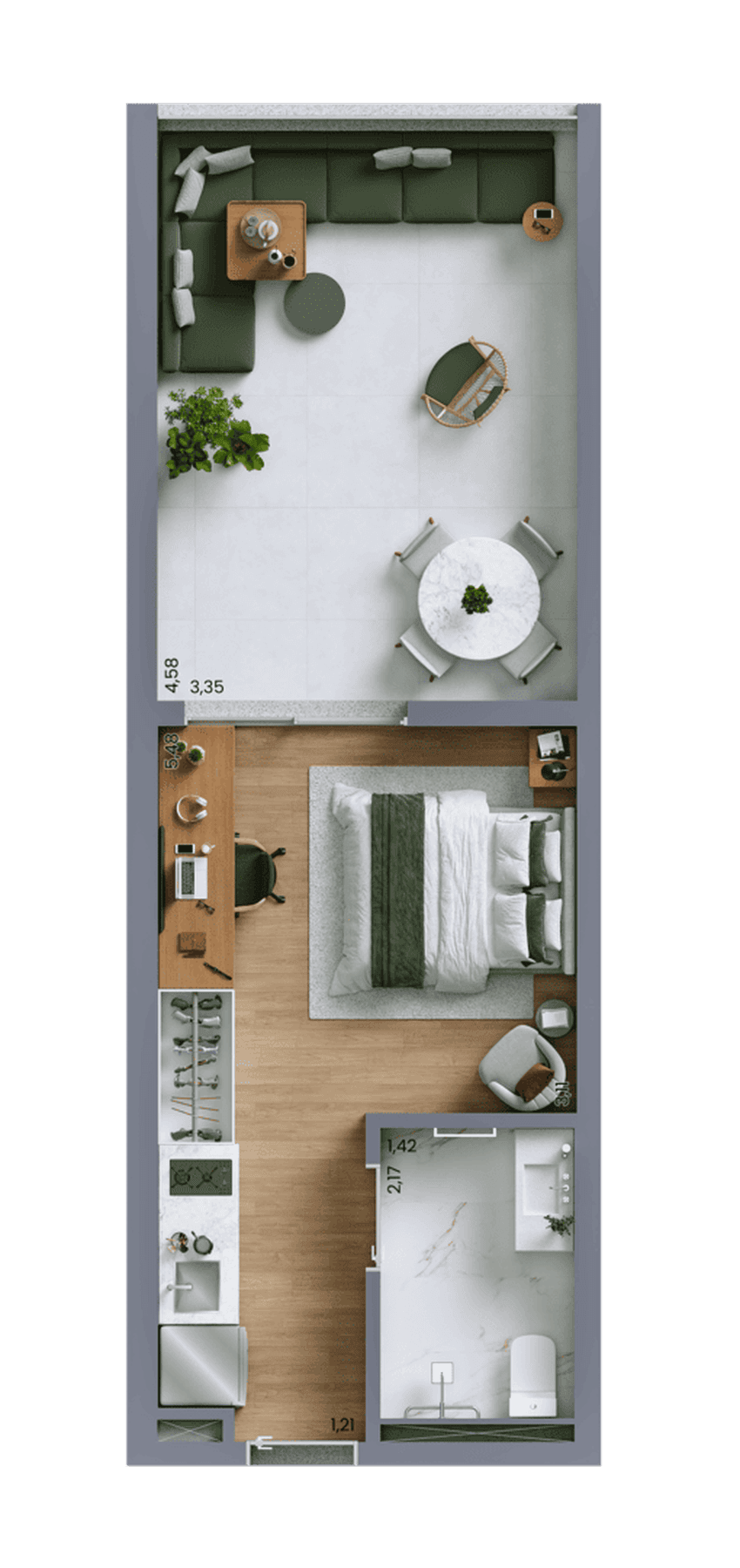 Planta 5 — Vert Vila Nova - Residencial