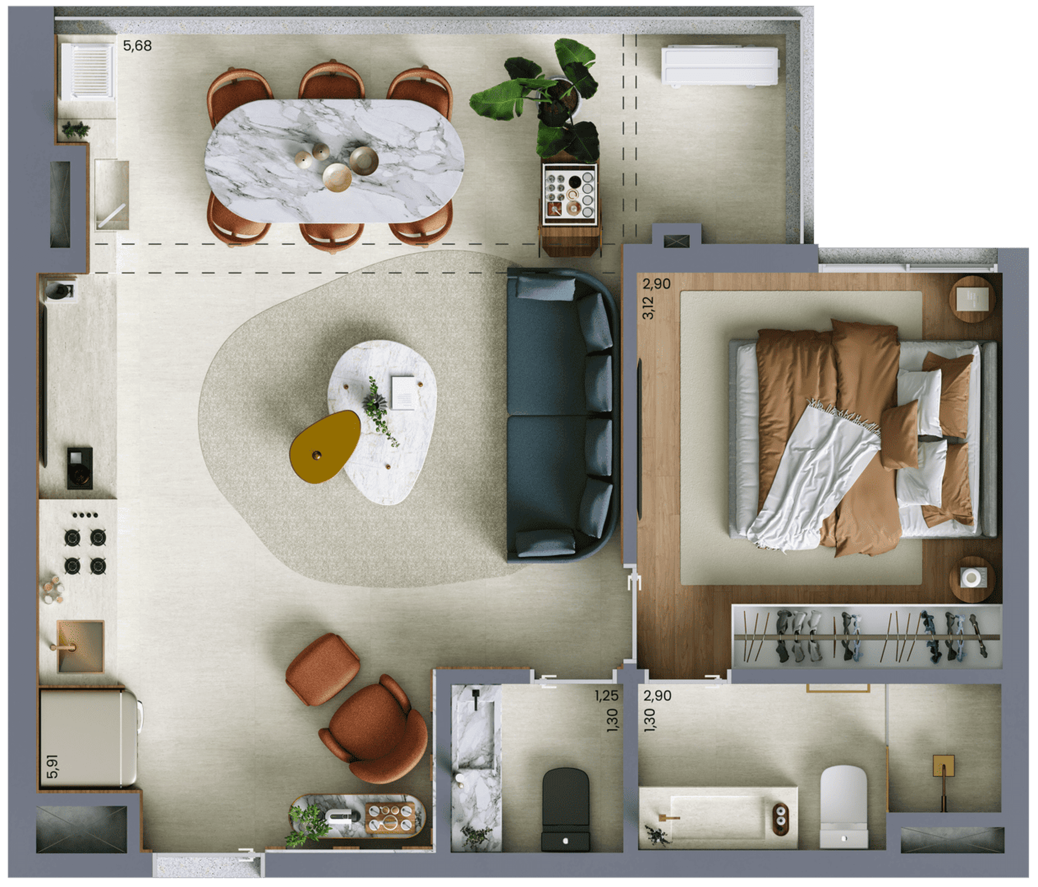 Planta 6 — Vert Vila Nova - Residencial