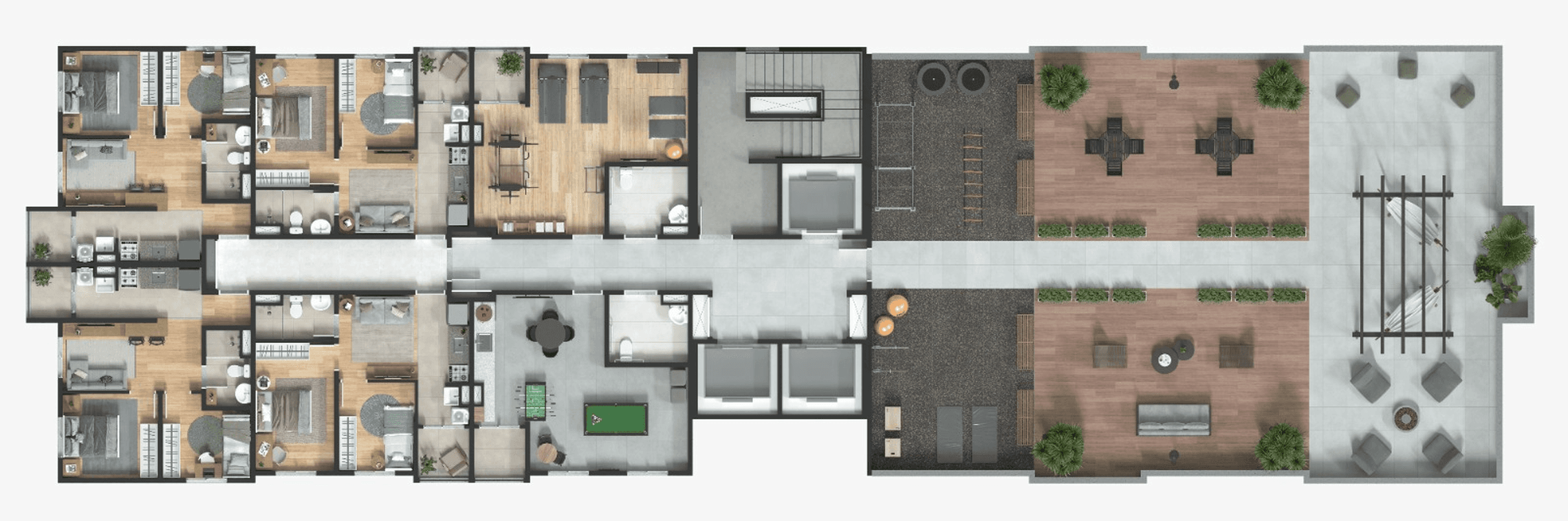 Planta 1 — Castelo Butantã
