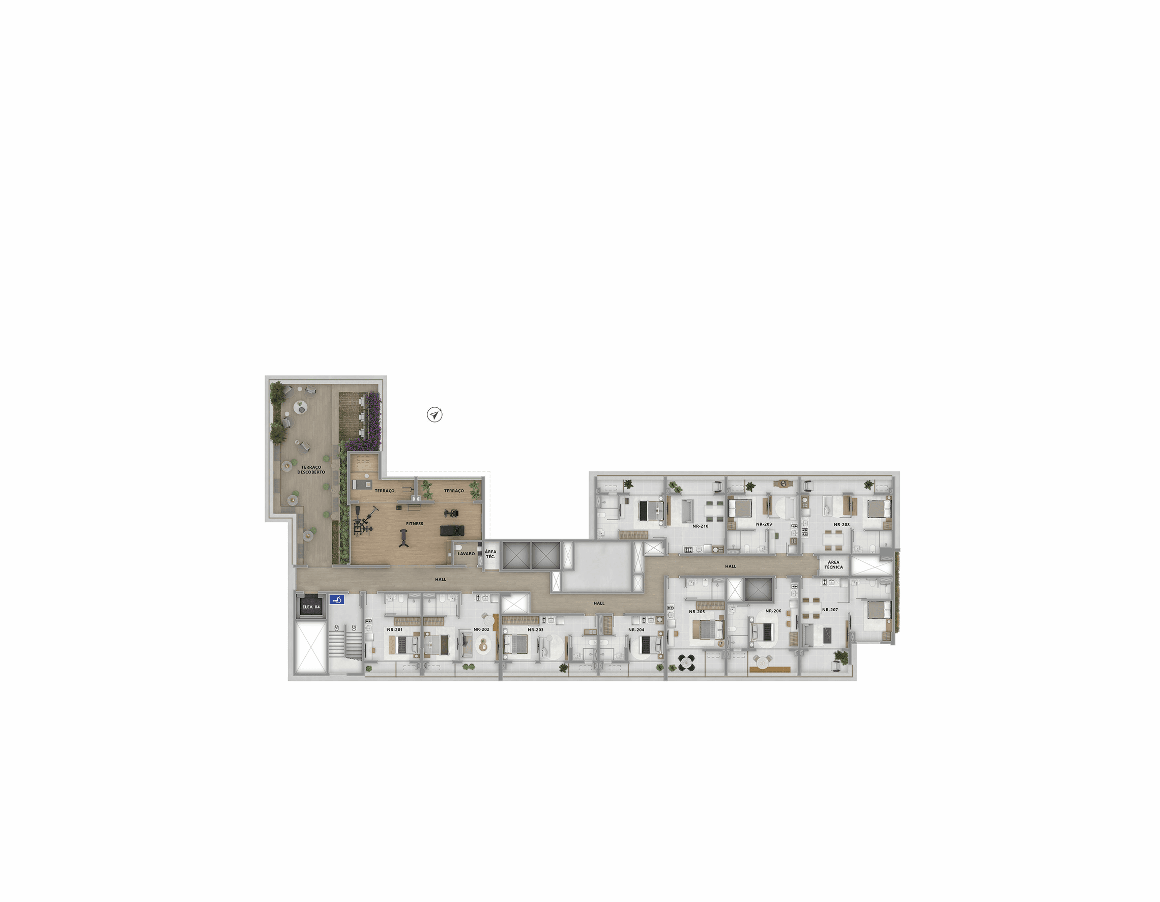 Planta 3 — Brisea Moema - NR