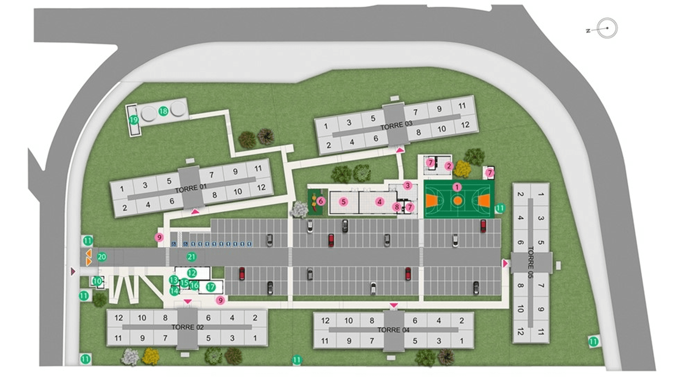 Planta 1 — Gran Arena Itaquera - Fase 4
