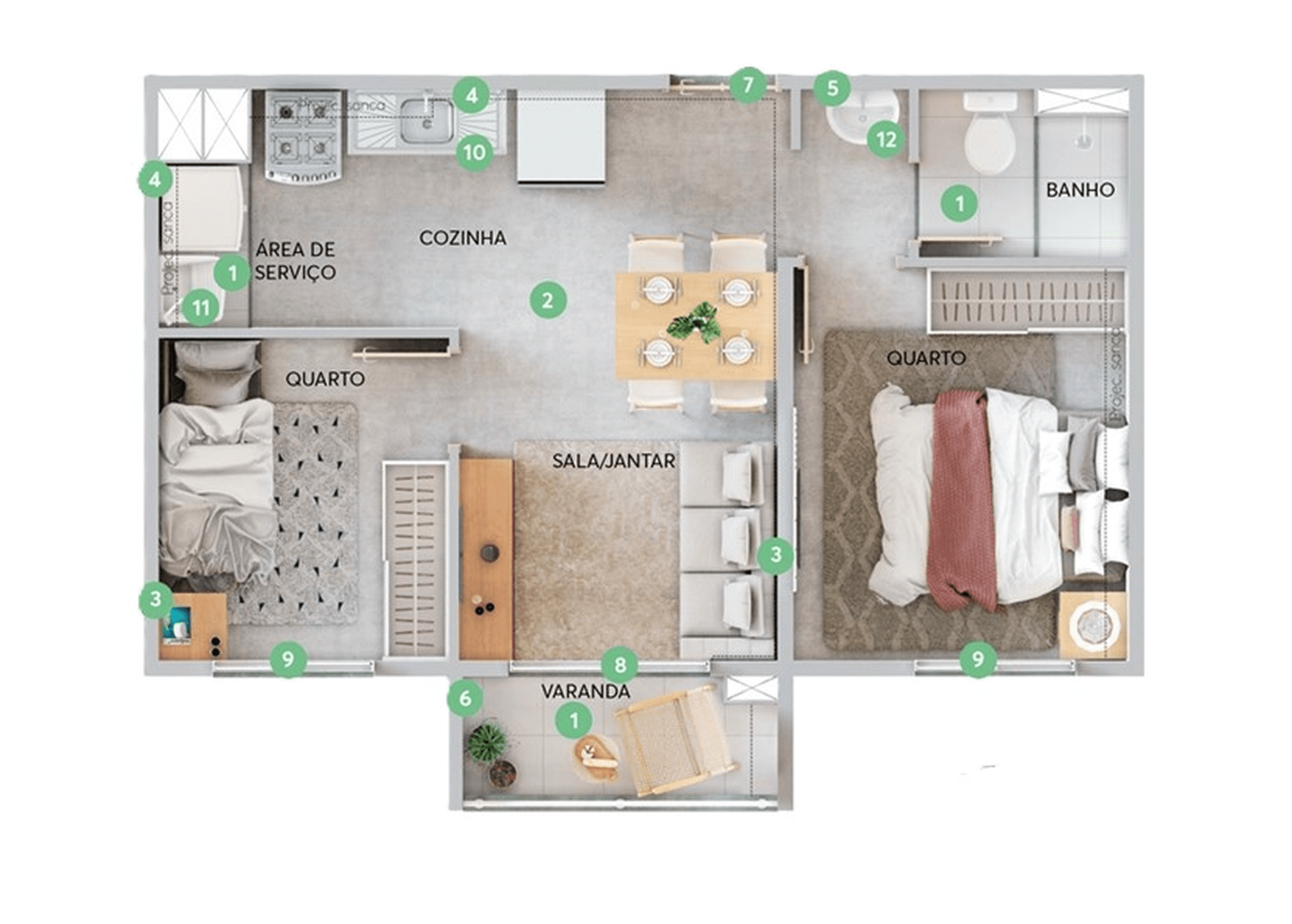 Planta 6 — Liviero - Fase 3